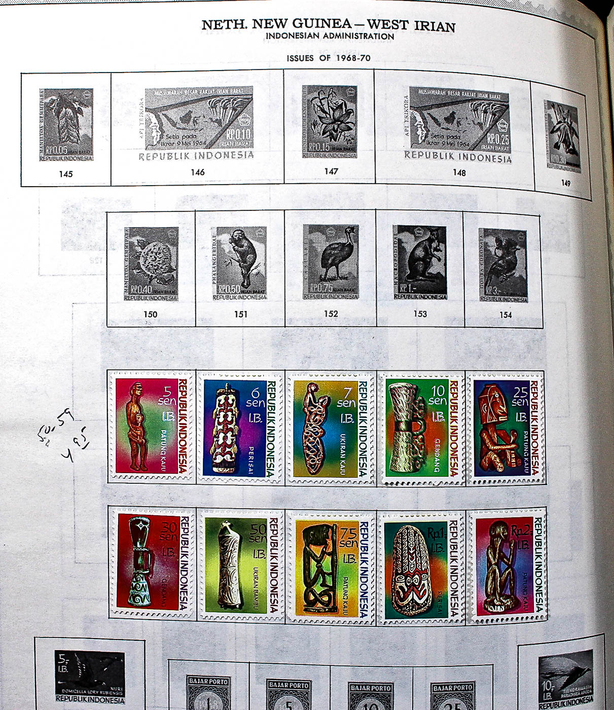 "The Supreme Global Stamp Album" Including Stamps