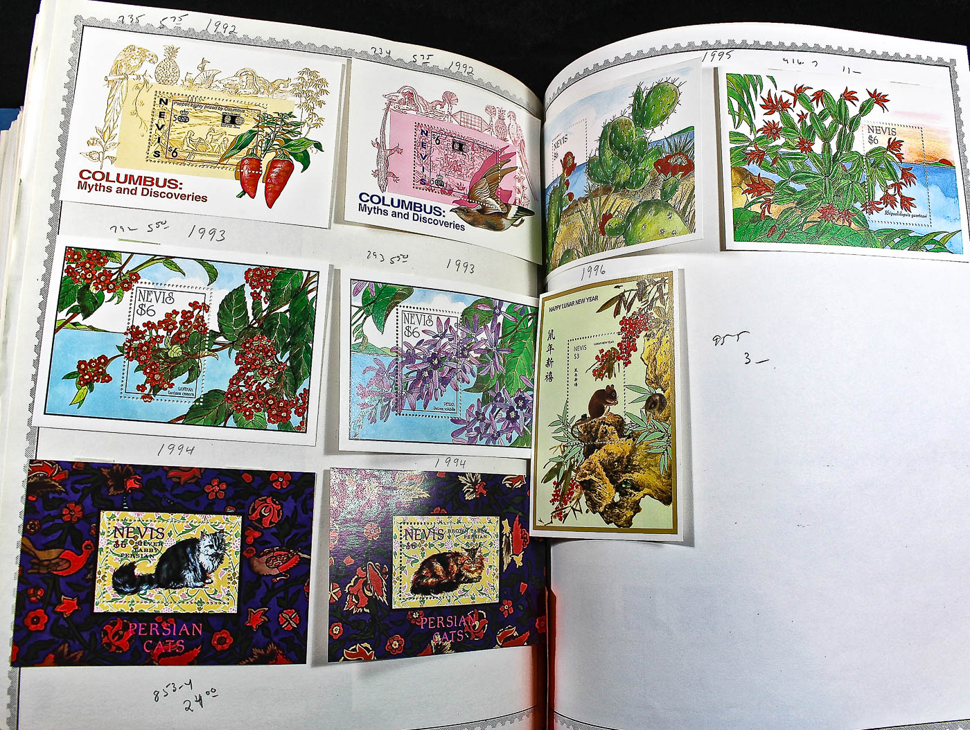 "The Supreme Global Stamp Album" Including Stamps