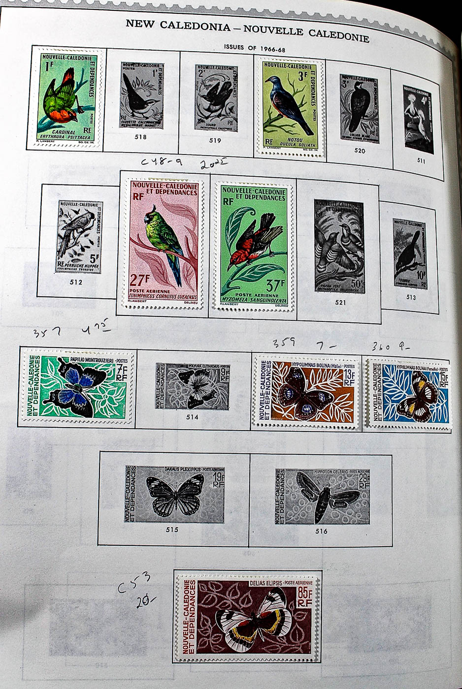 "The Supreme Global Stamp Album" Including Stamps