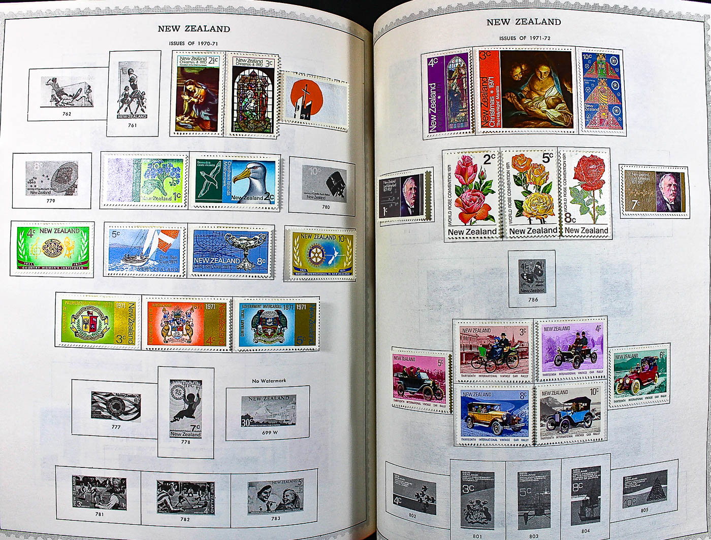 "The Supreme Global Stamp Album" Including Stamps