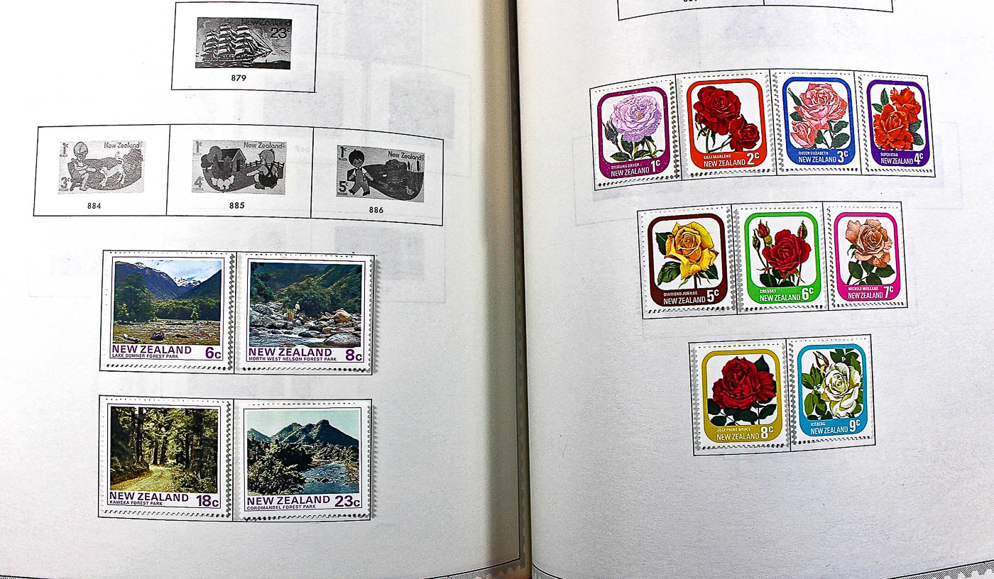 "The Supreme Global Stamp Album" Including Stamps