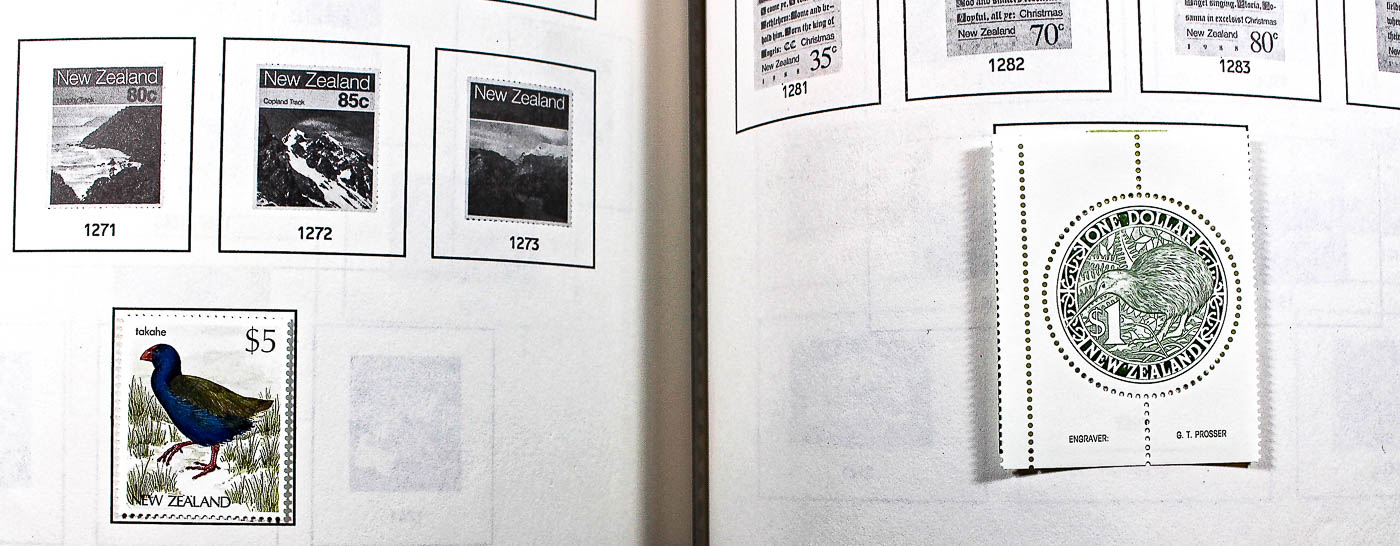 "The Supreme Global Stamp Album" Including Stamps