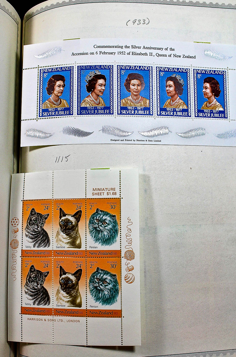 "The Supreme Global Stamp Album" Including Stamps