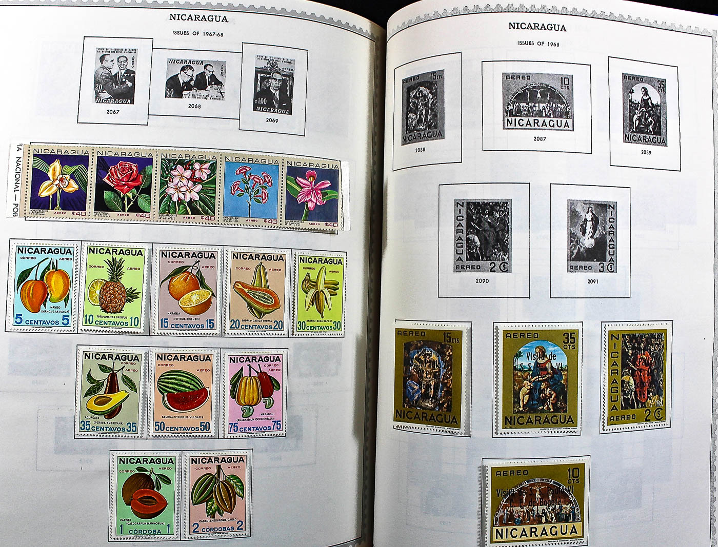 "The Supreme Global Stamp Album" Including Stamps