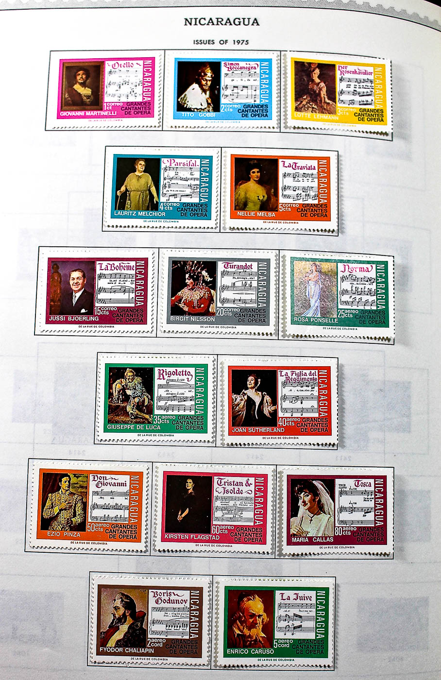 "The Supreme Global Stamp Album" Including Stamps