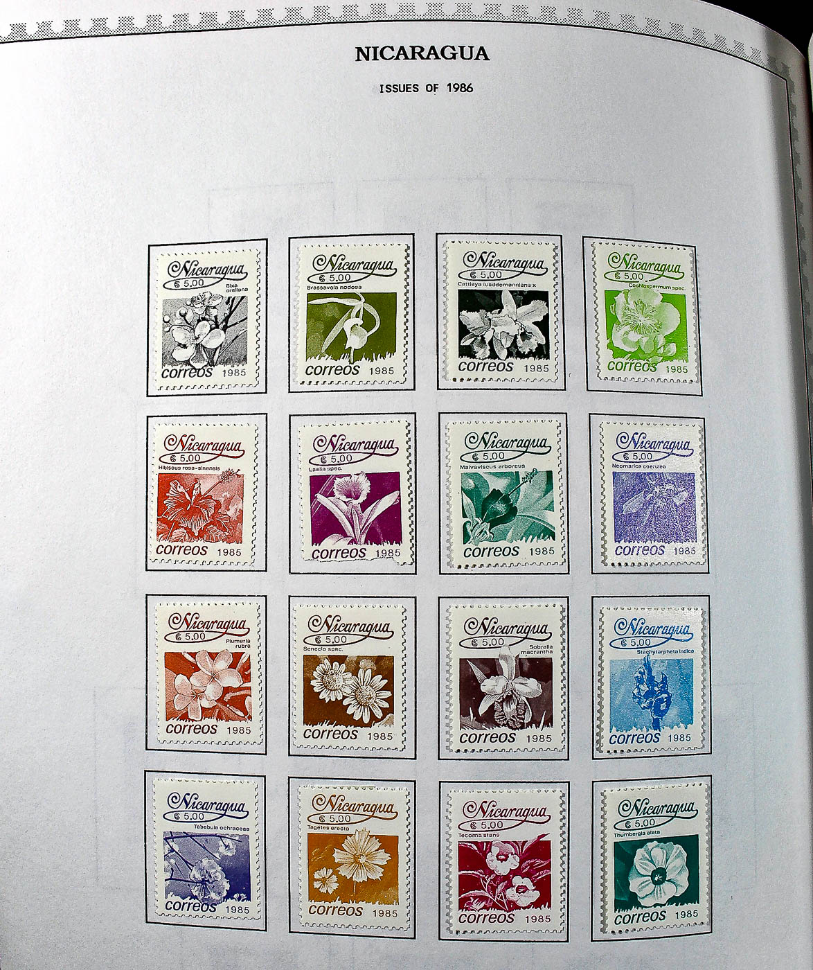 "The Supreme Global Stamp Album" Including Stamps