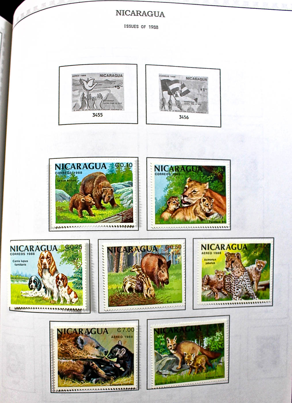 "The Supreme Global Stamp Album" Including Stamps