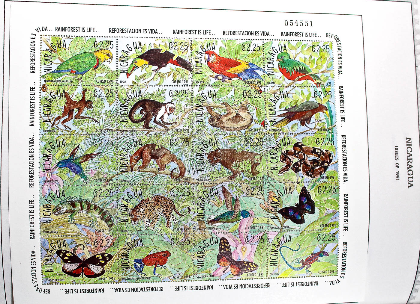 "The Supreme Global Stamp Album" Including Stamps