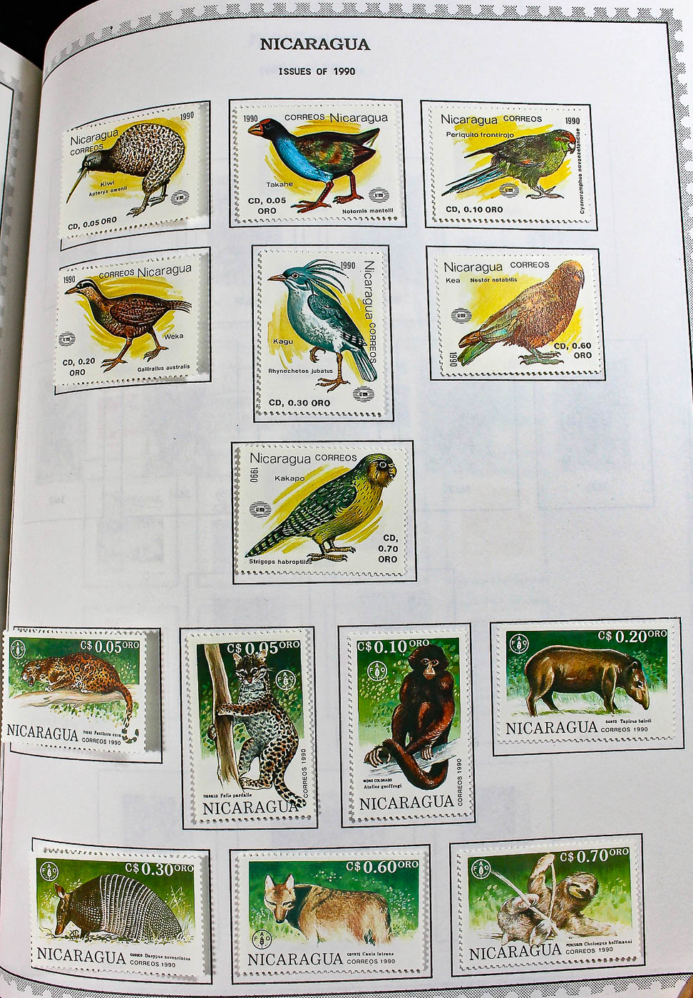 "The Supreme Global Stamp Album" Including Stamps