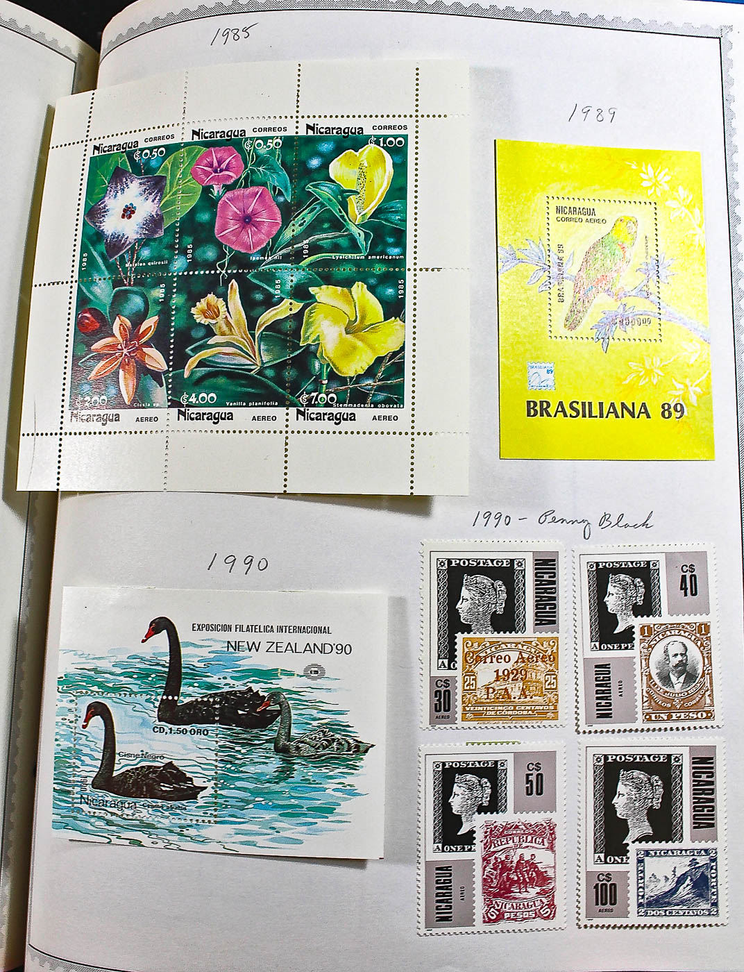 "The Supreme Global Stamp Album" Including Stamps