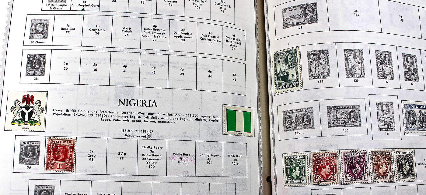 "The Supreme Global Stamp Album" Including Stamps