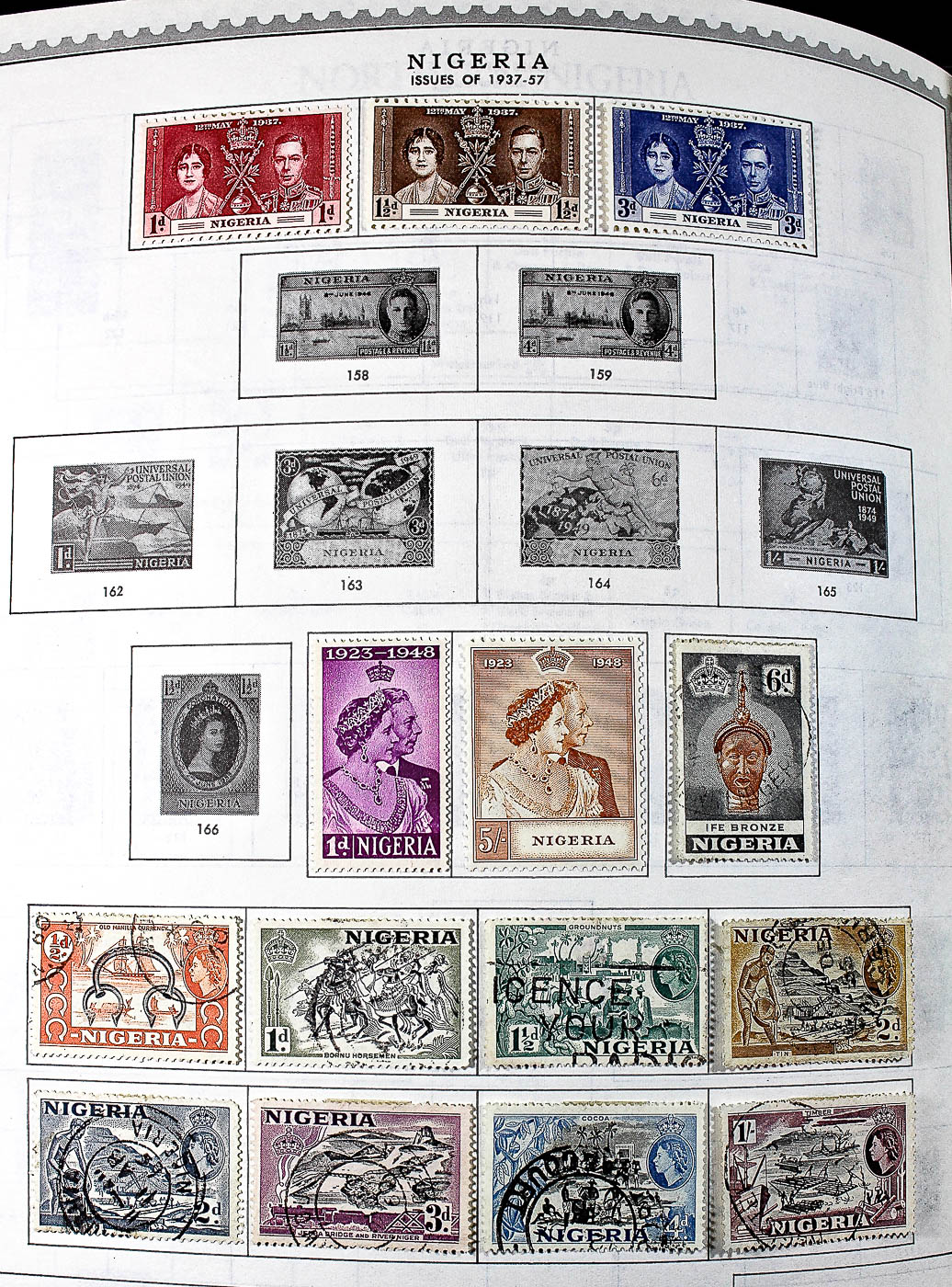 "The Supreme Global Stamp Album" Including Stamps
