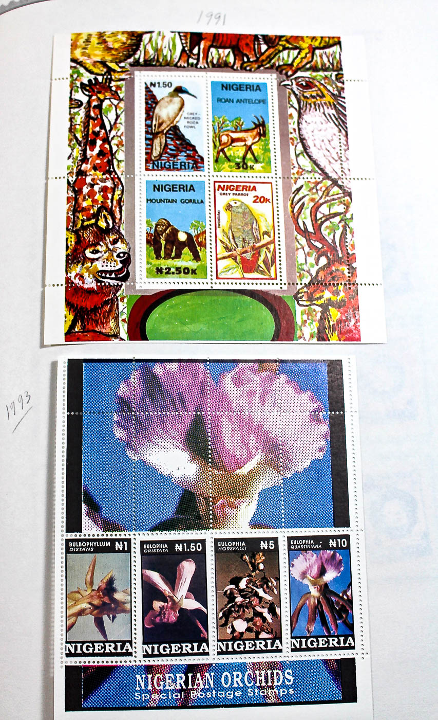 "The Supreme Global Stamp Album" Including Stamps