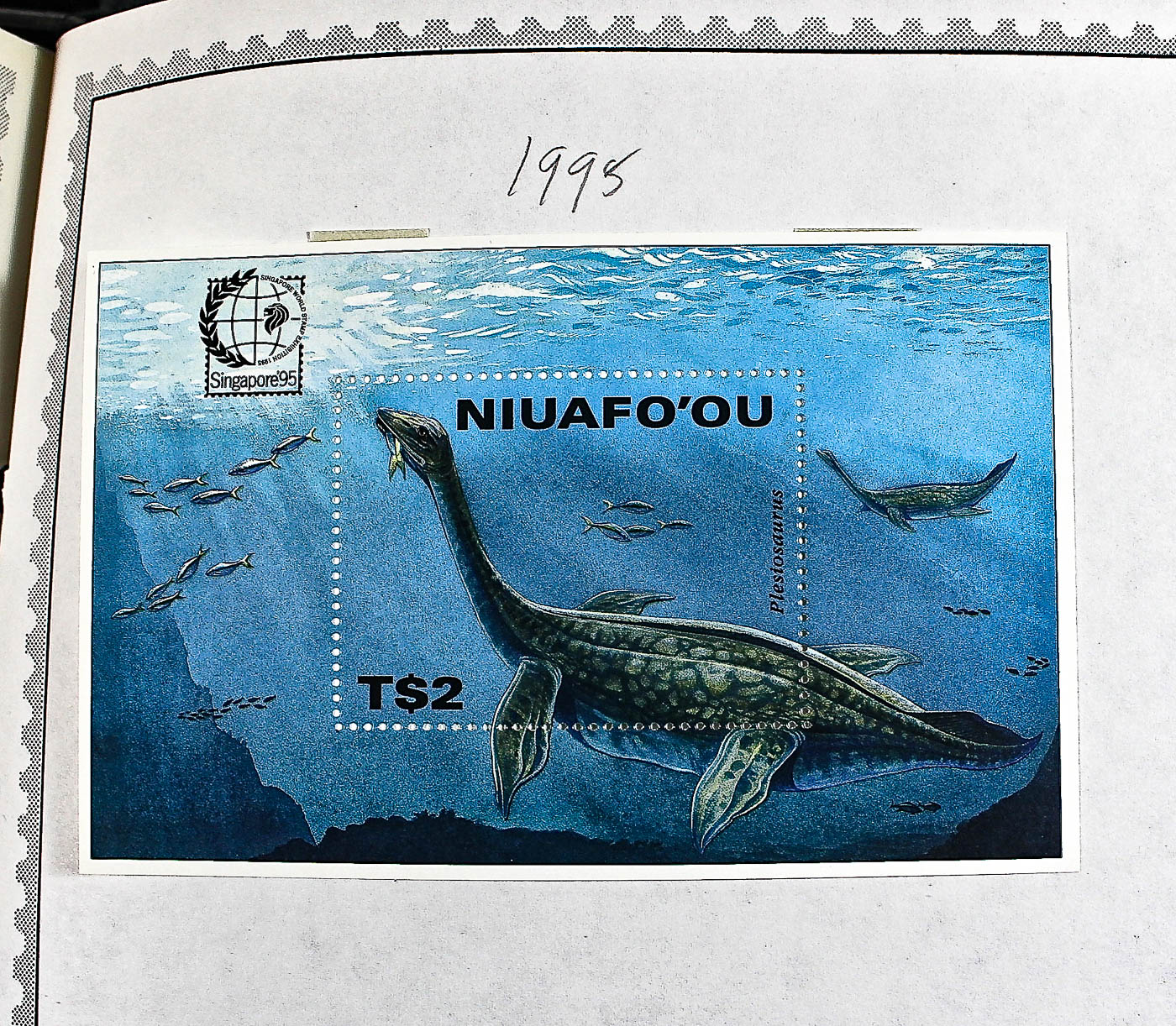 "The Supreme Global Stamp Album" Including Stamps