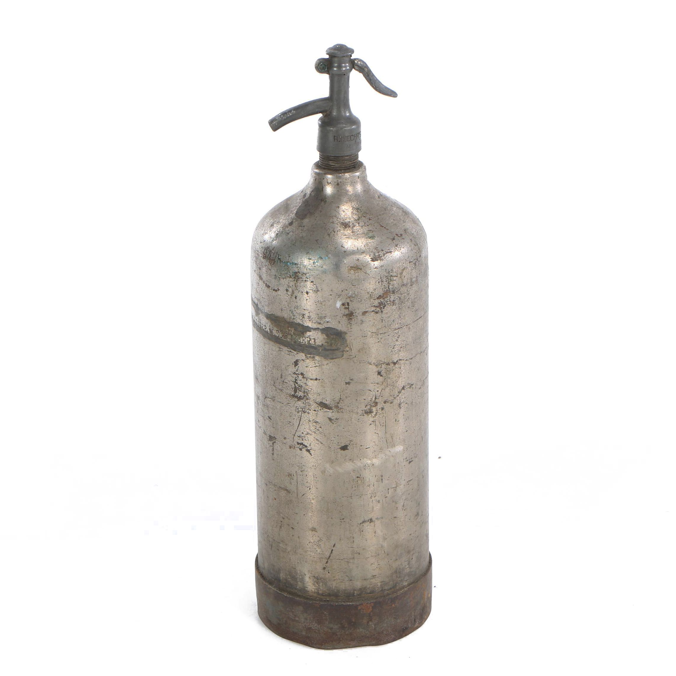 Vintage German Metal Soda Siphon