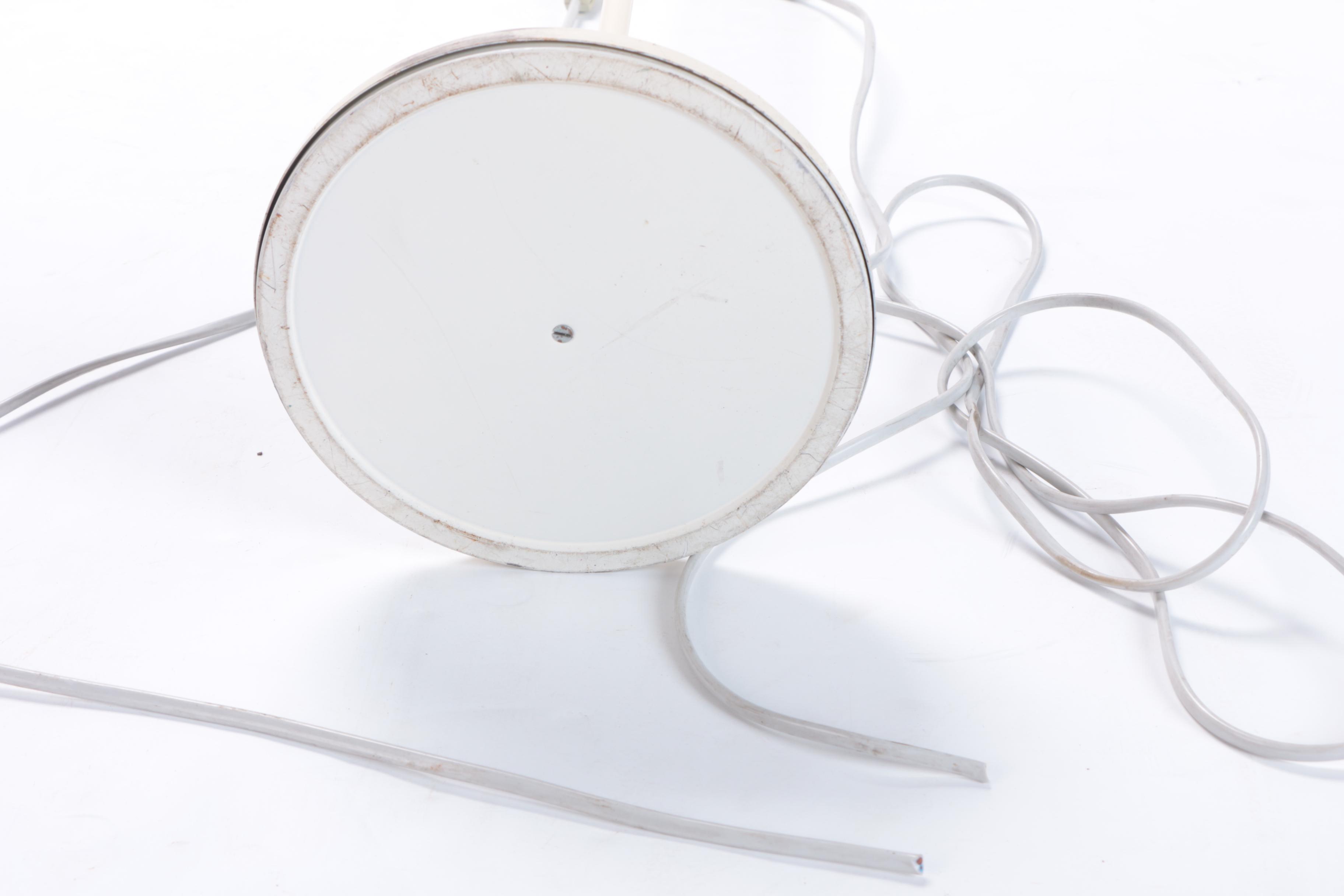 1960s Vintage Josef Hůrka for Napako Two-Arm Floor Task Lamp