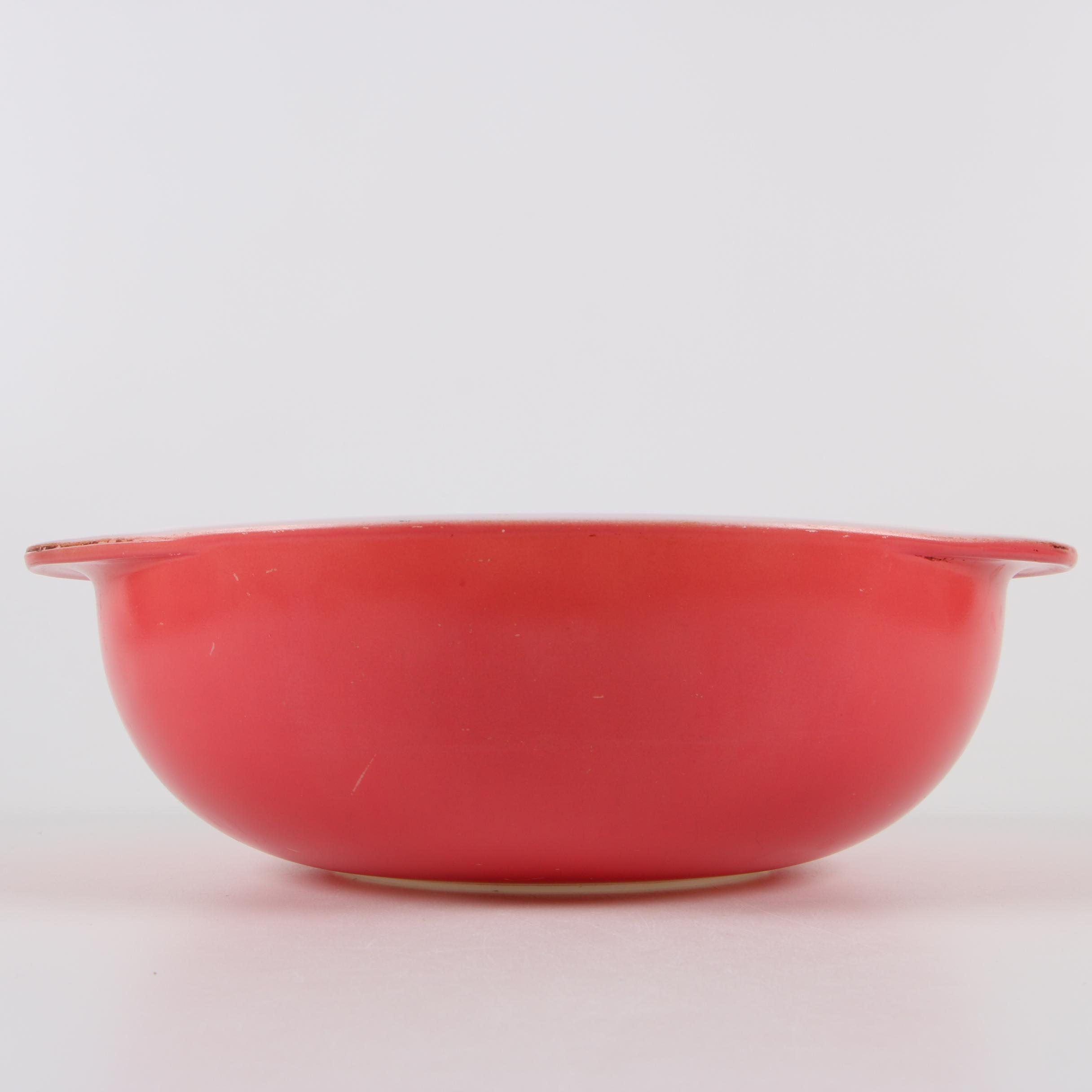 Vintage Pyrex "Early American" and "Primary Colors" Cinderella Bowls