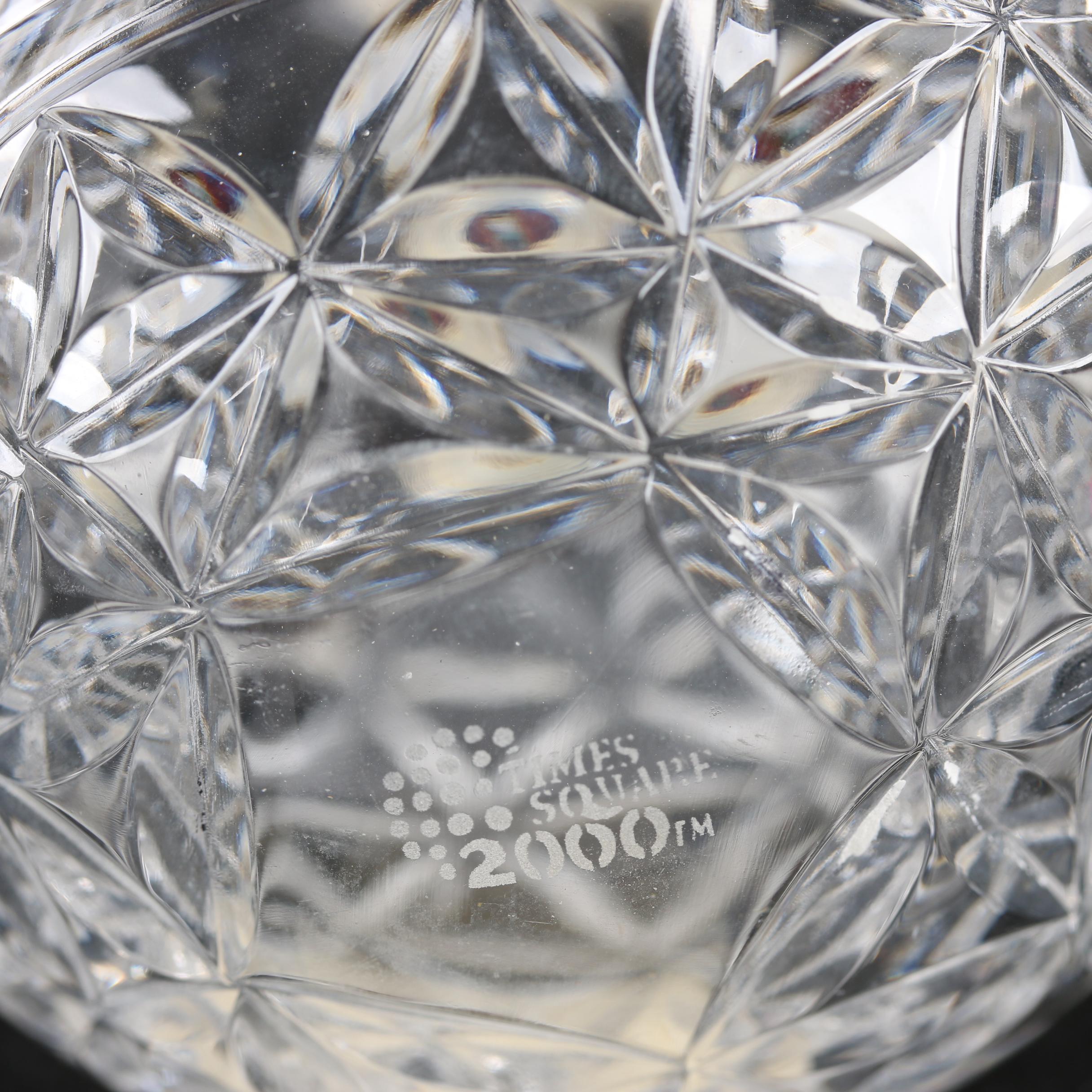Waterford Crystal Clock and "Times Square Collection" Ornament