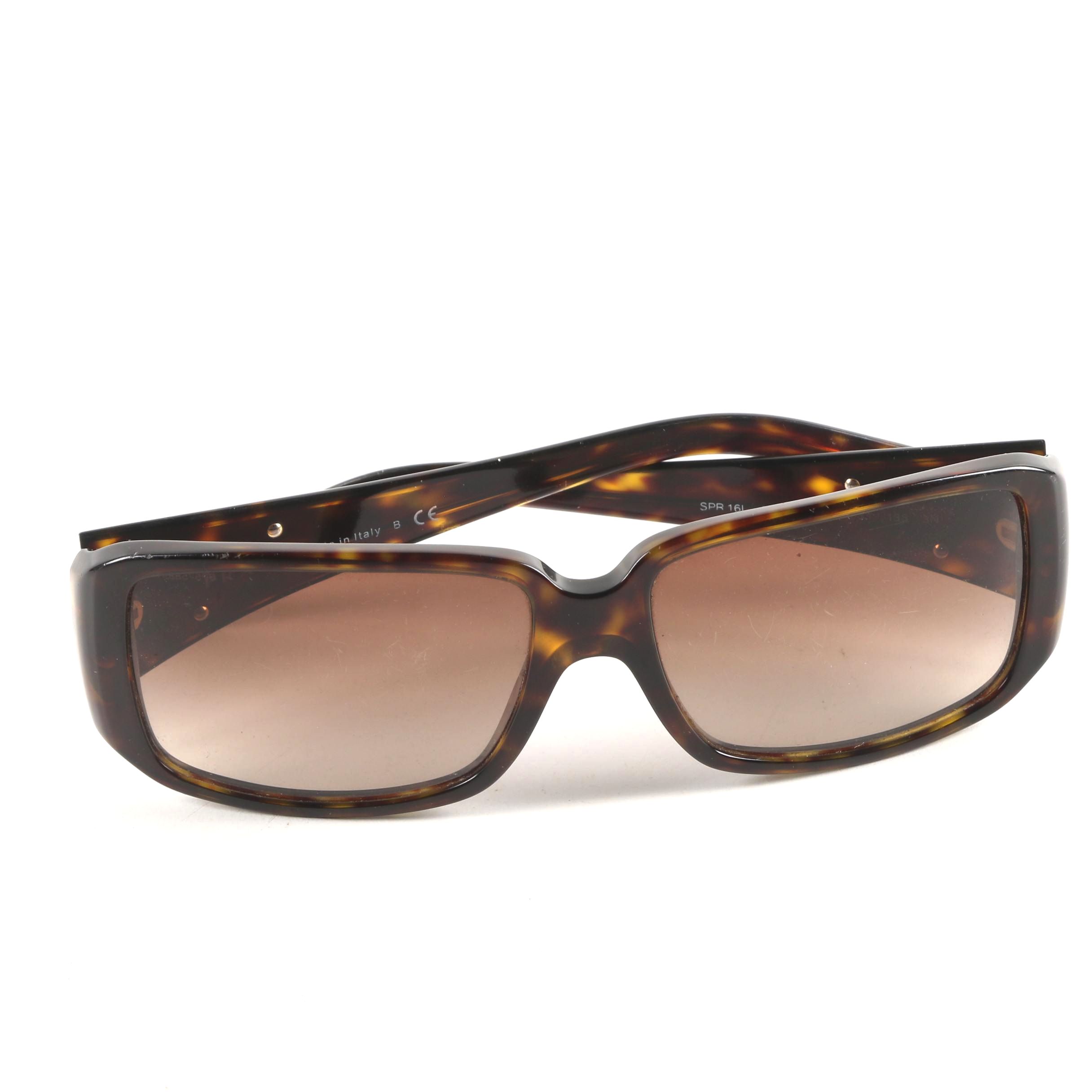 Prada Havana Tortoiseshell Style Sunglasses