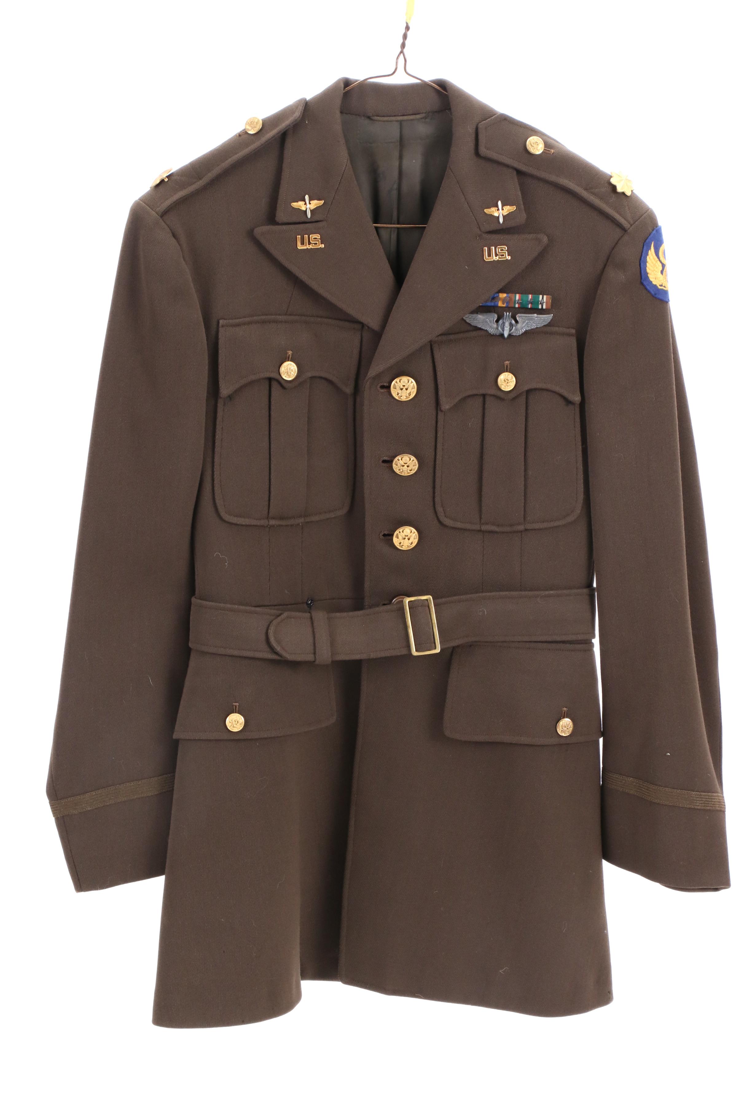 WWII Era Army Air Forces Uniform Including Eisenhower Jacket