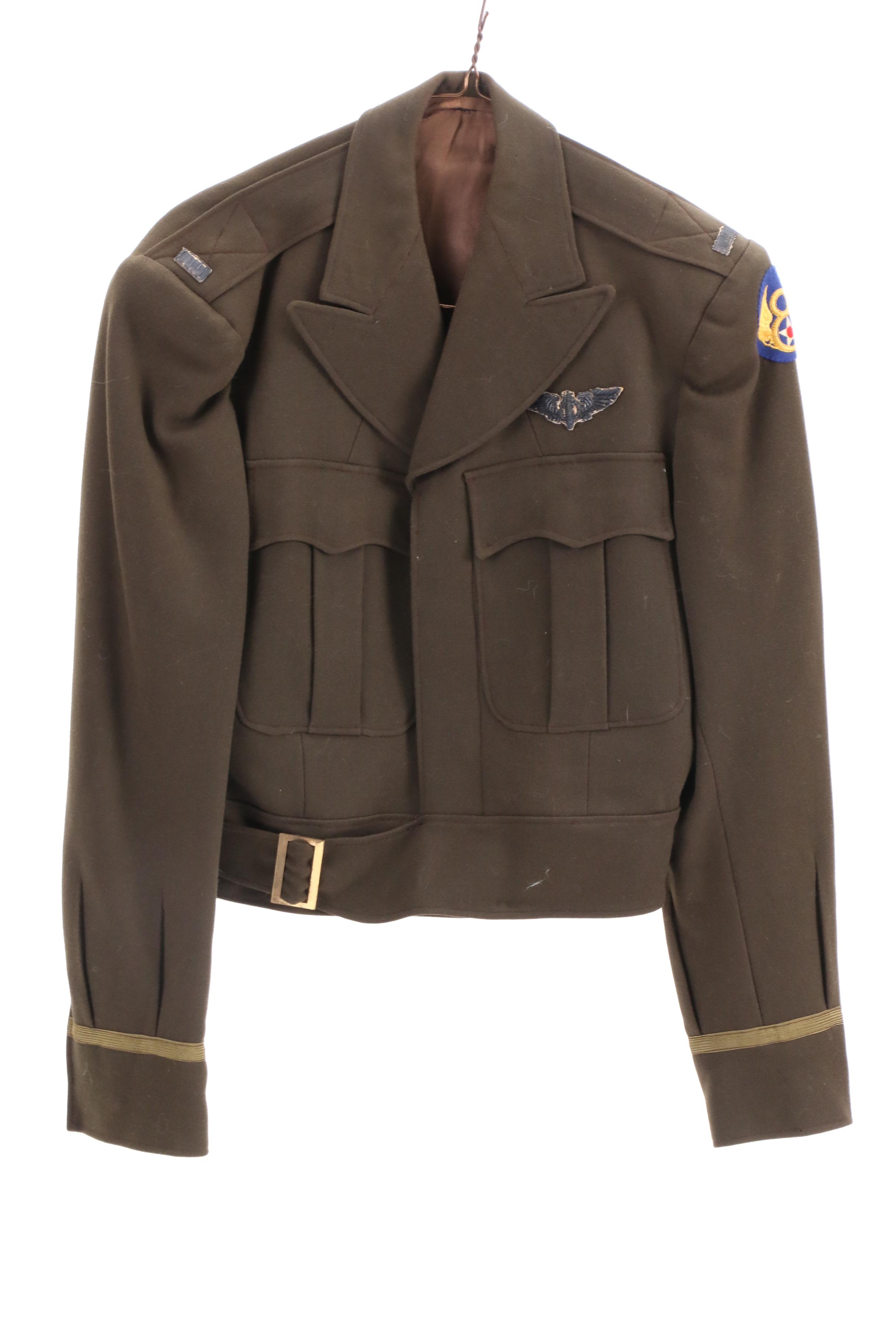 WWII Era Army Air Forces Uniform Including Eisenhower Jacket