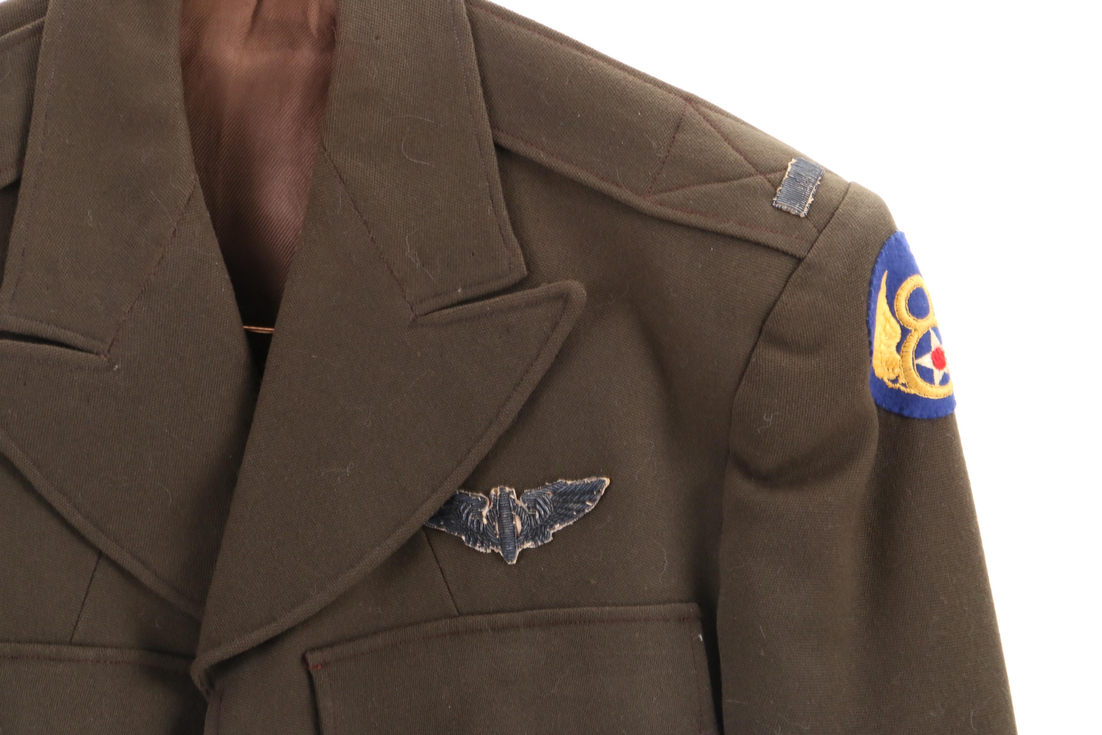 WWII Era Army Air Forces Uniform Including Eisenhower Jacket