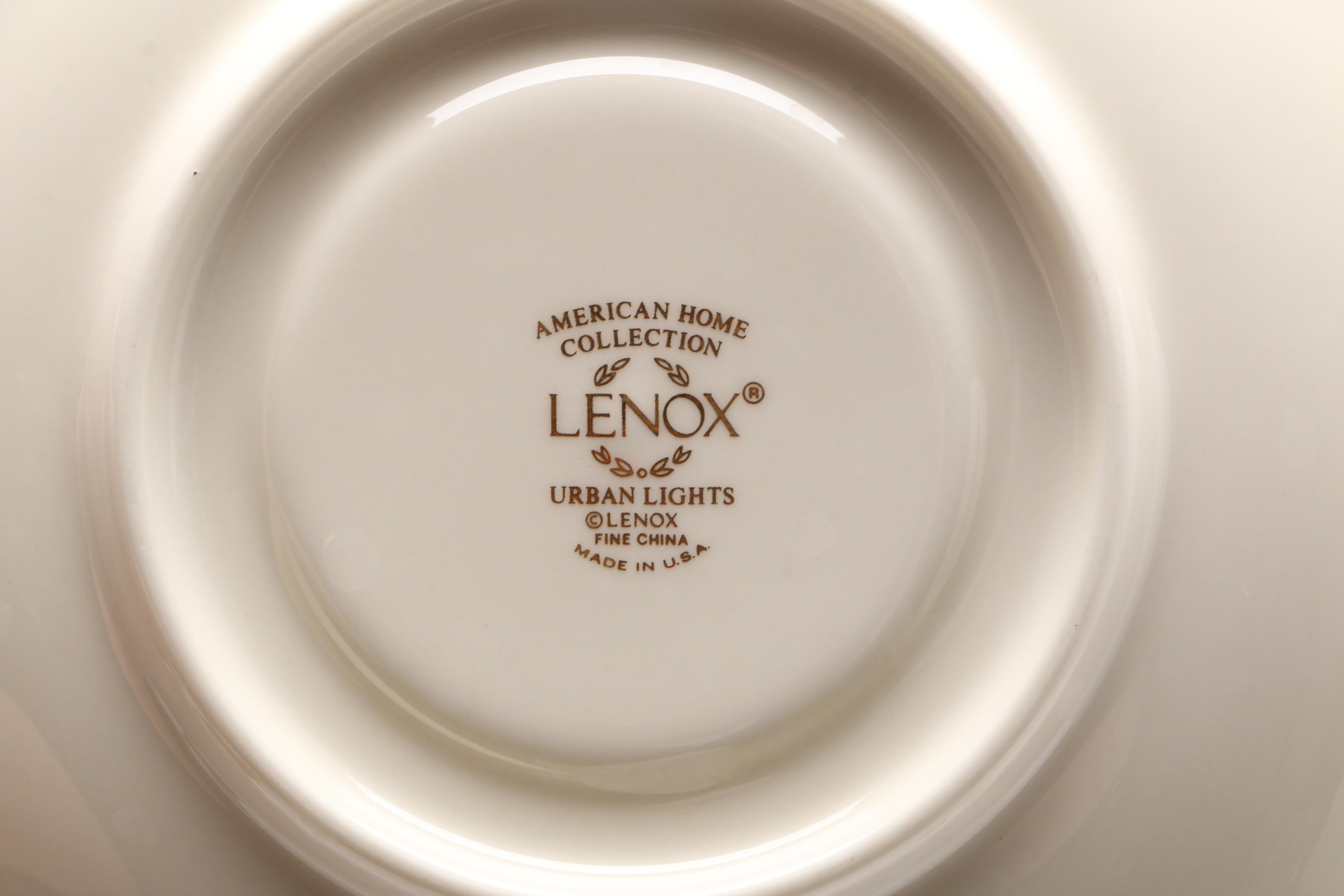 Lenox "Urban Lights" Bone China Dinner Service