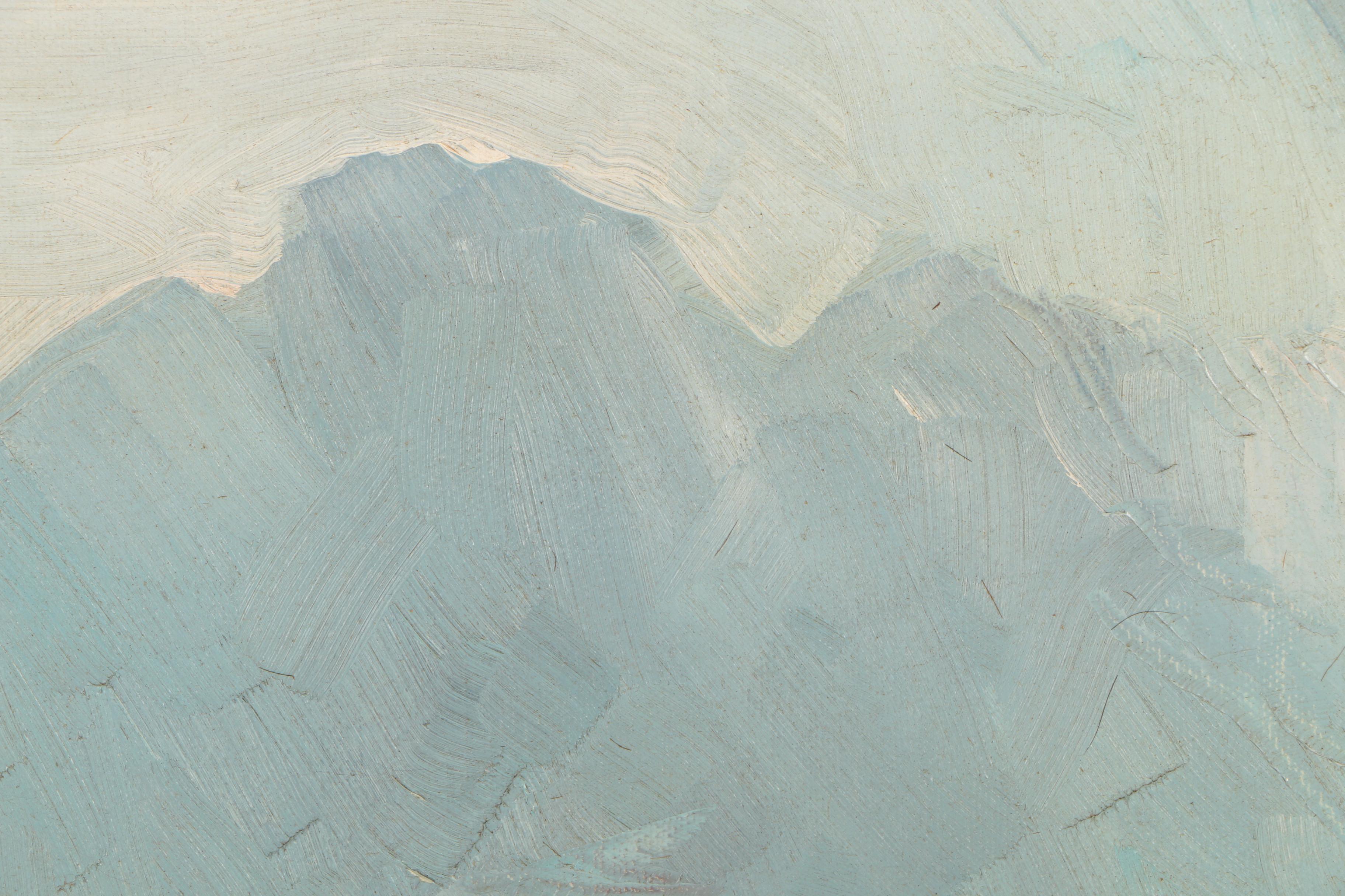 Oil Painting in the Manner of Ernest Leonard Blumenschein