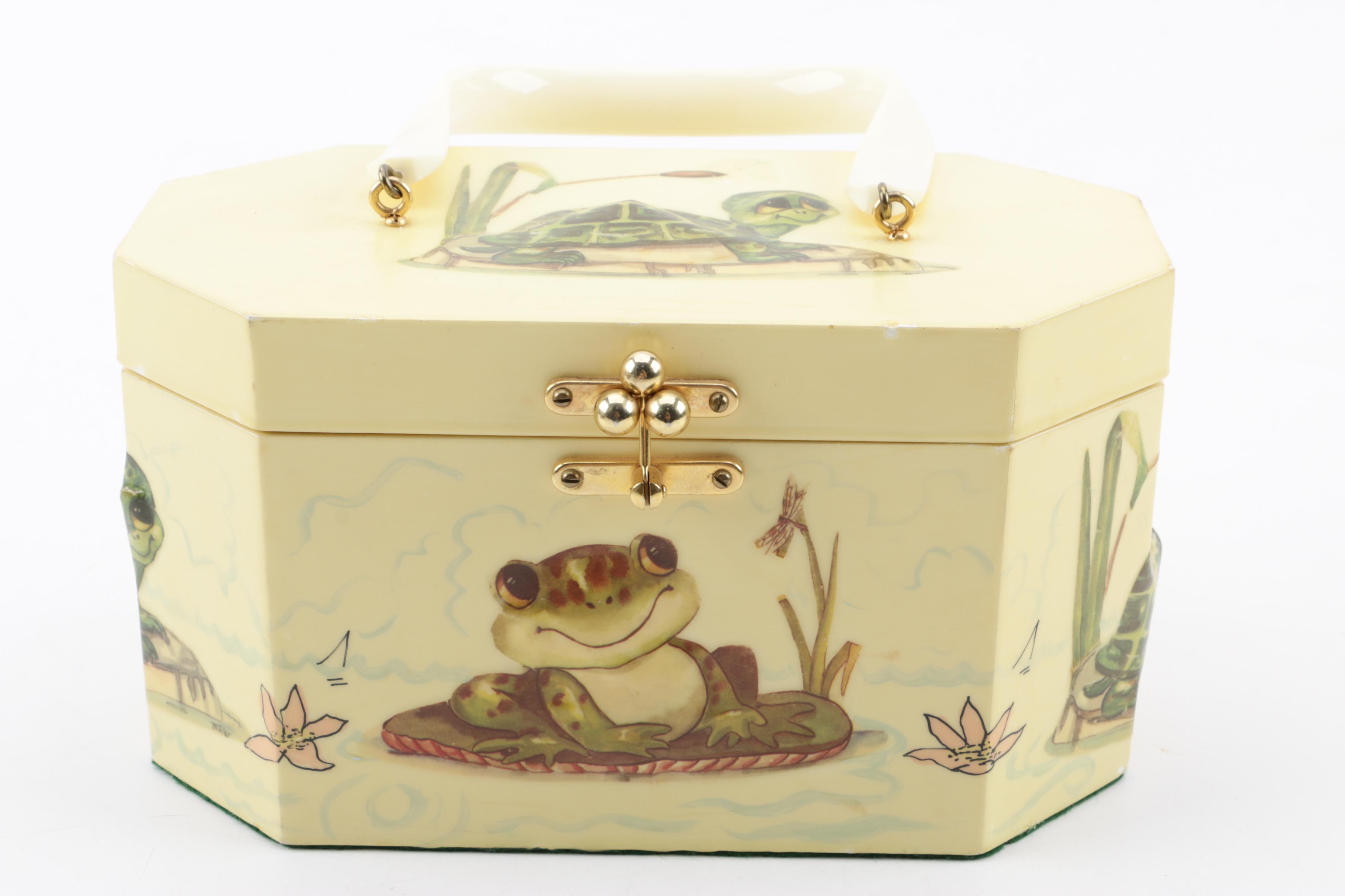 Vintage Acrylic and Annie Laurie Box Purses