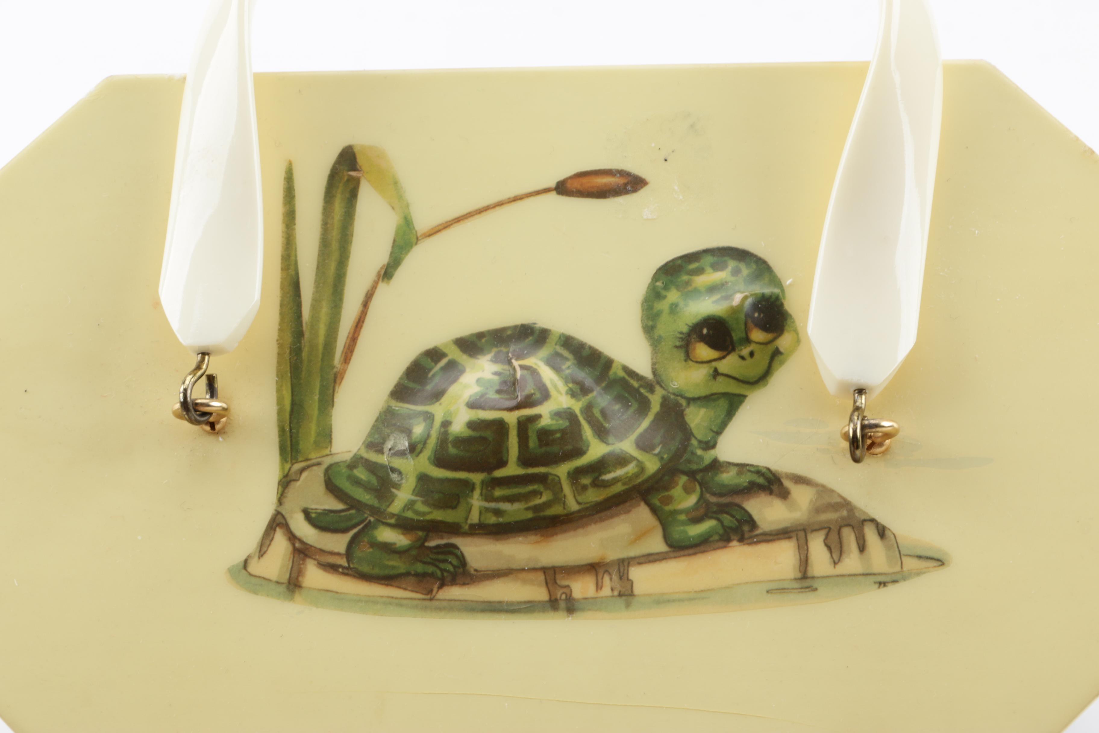 Vintage Acrylic and Annie Laurie Box Purses