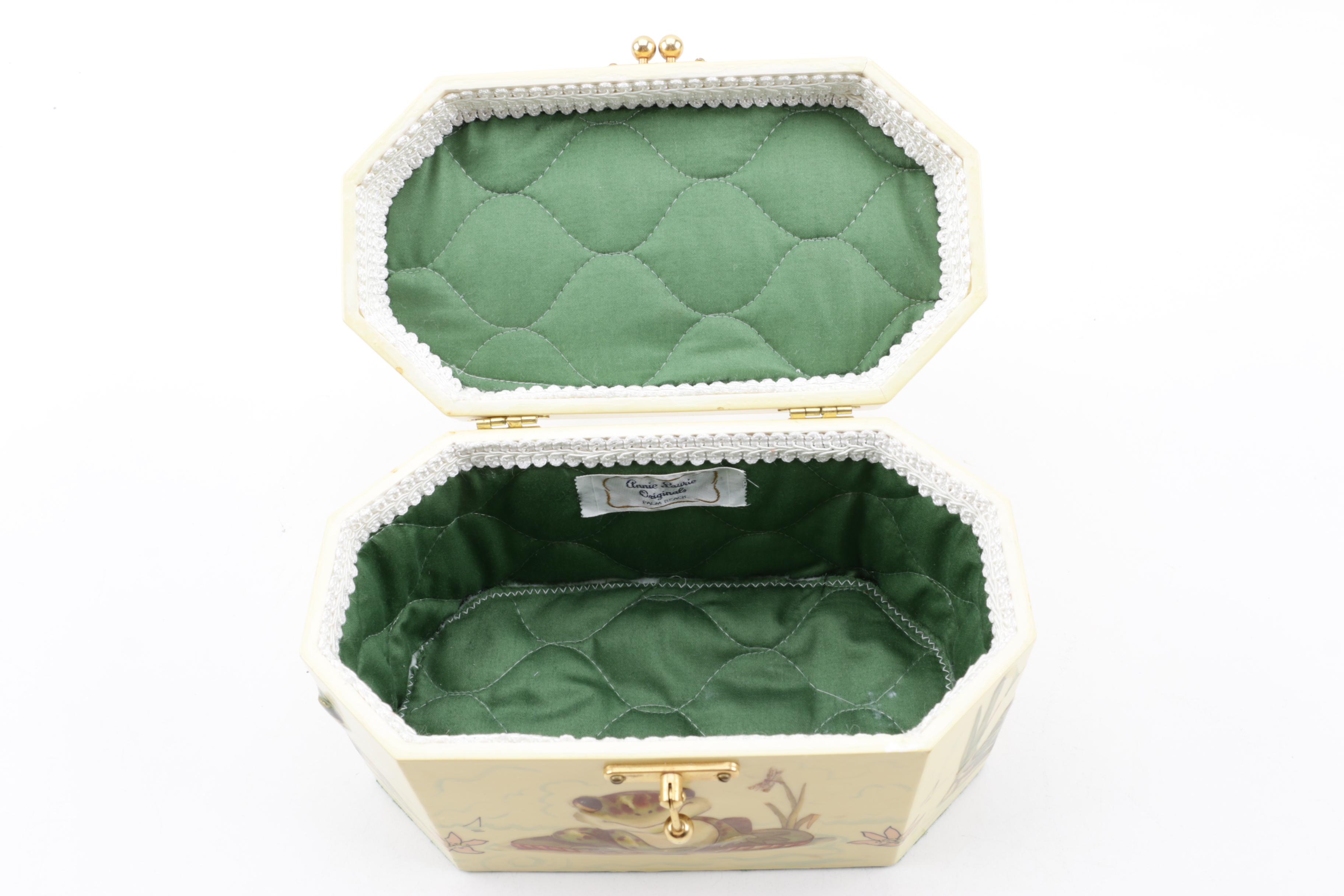 Vintage Acrylic and Annie Laurie Box Purses