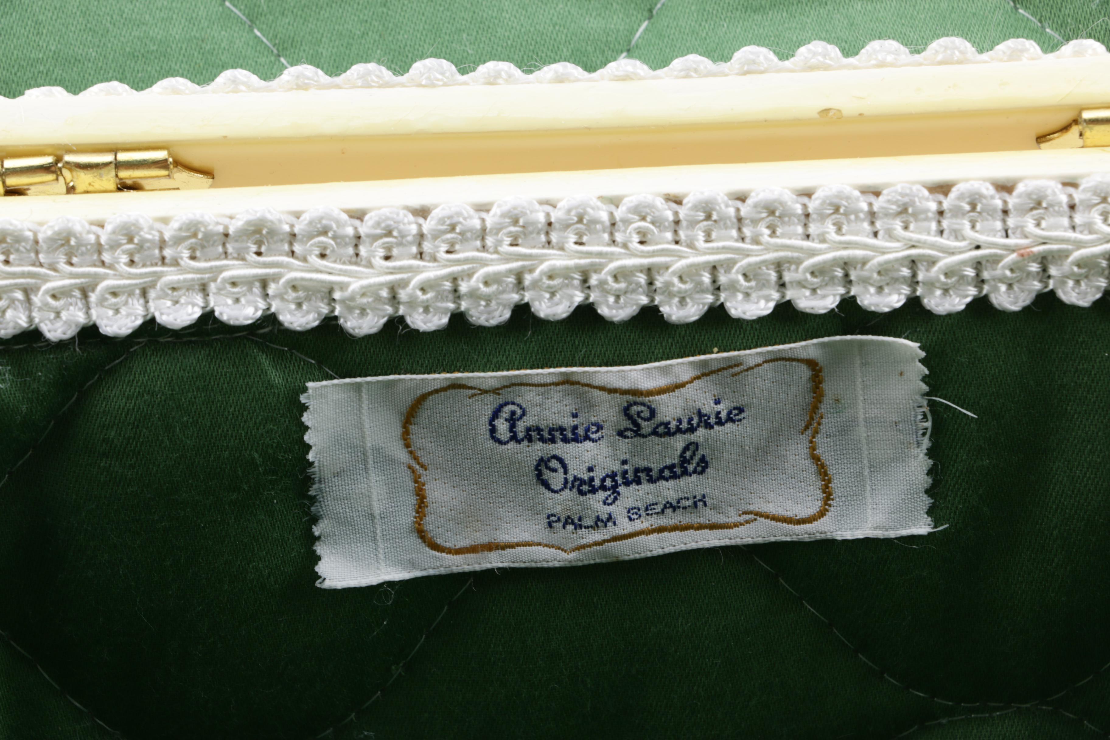 Vintage Acrylic and Annie Laurie Box Purses