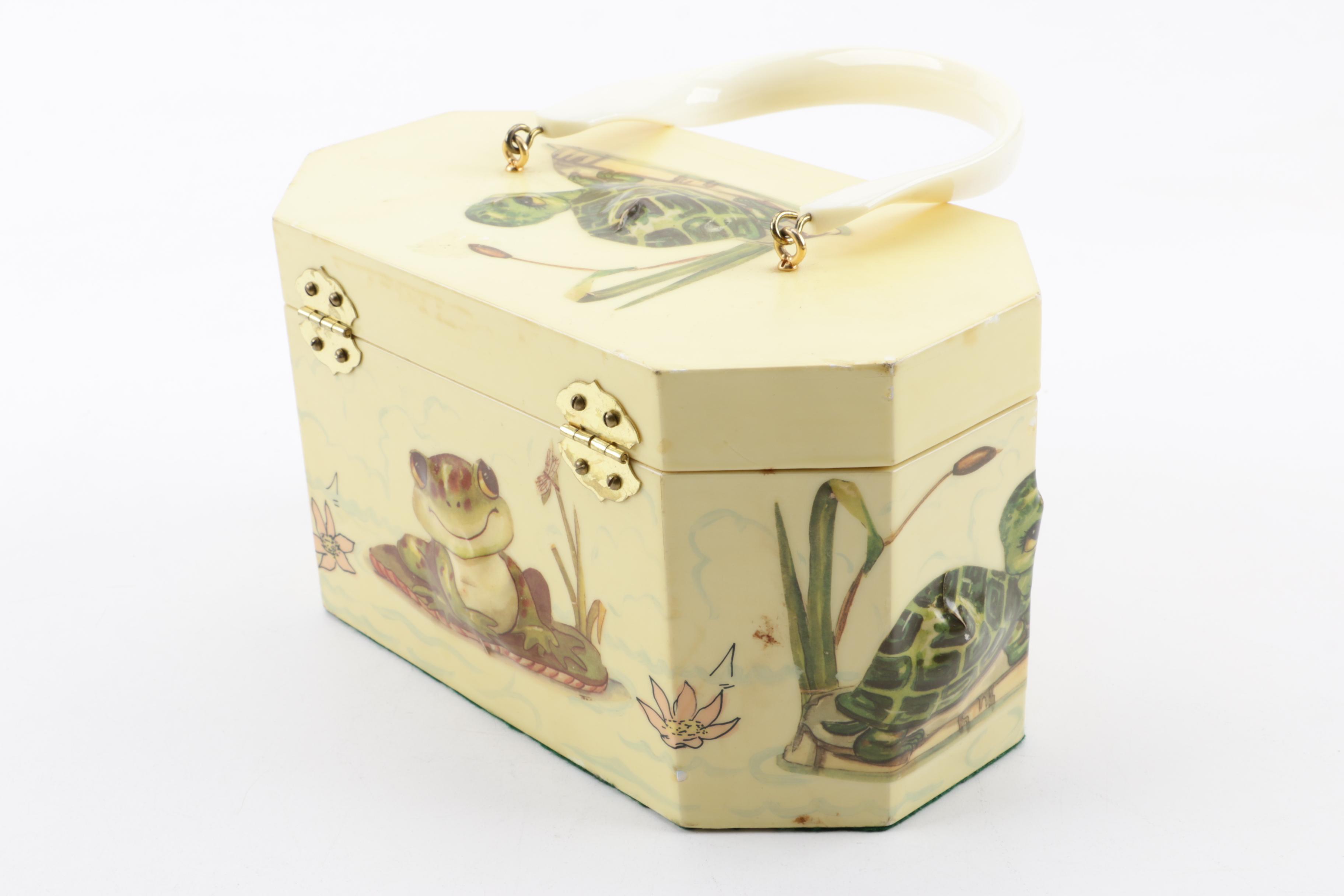 Vintage Acrylic and Annie Laurie Box Purses