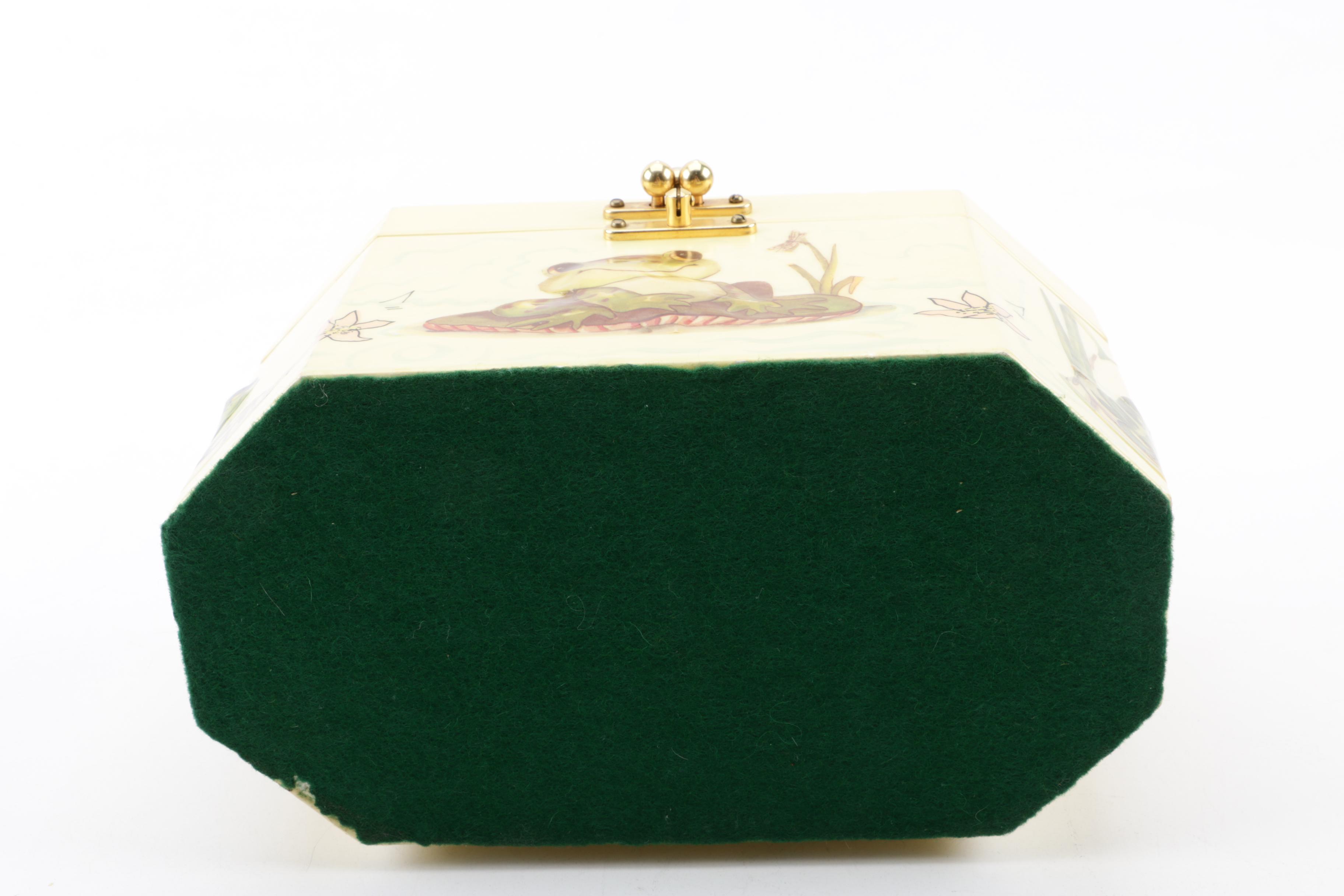 Vintage Acrylic and Annie Laurie Box Purses