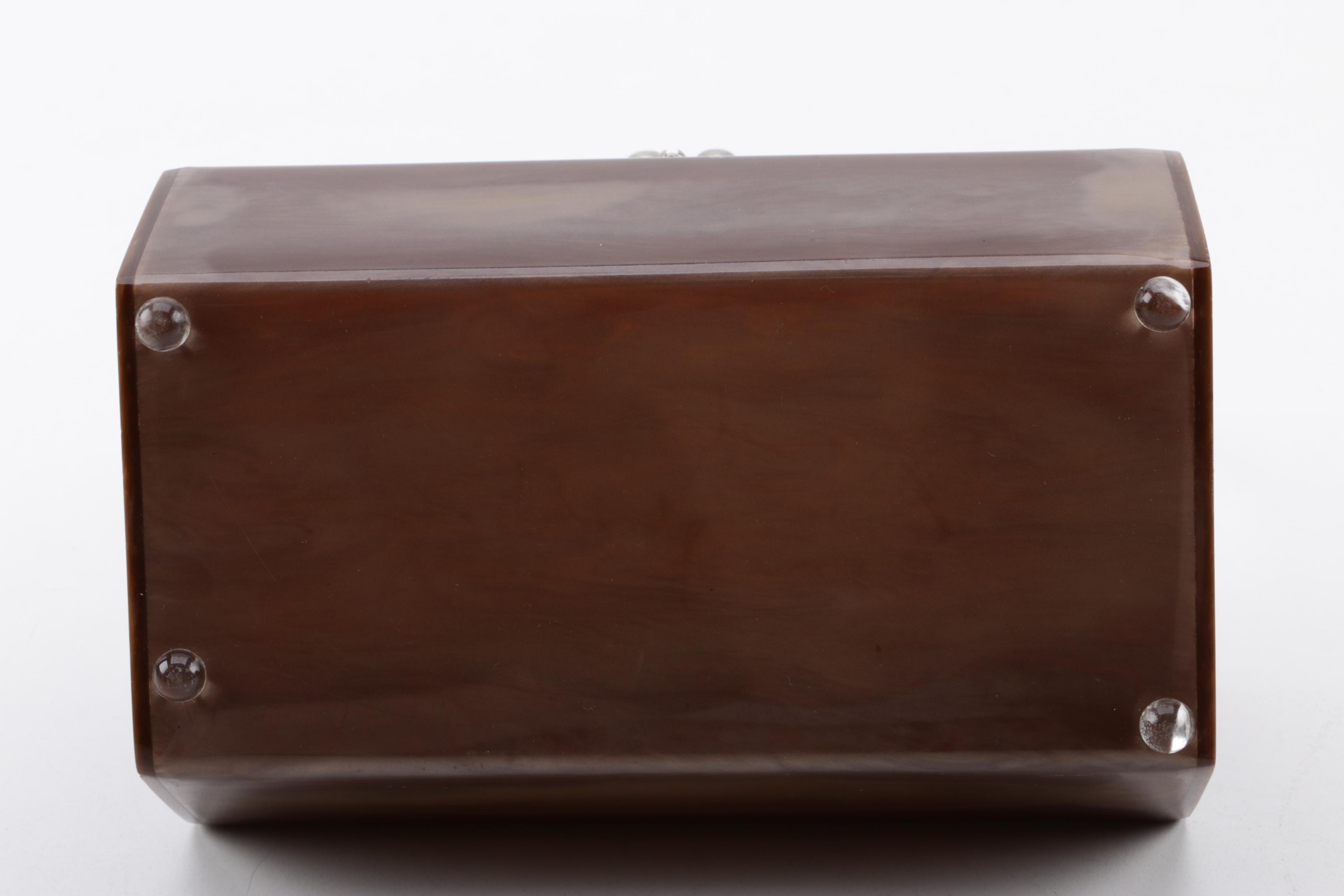 Vintage Acrylic and Annie Laurie Box Purses