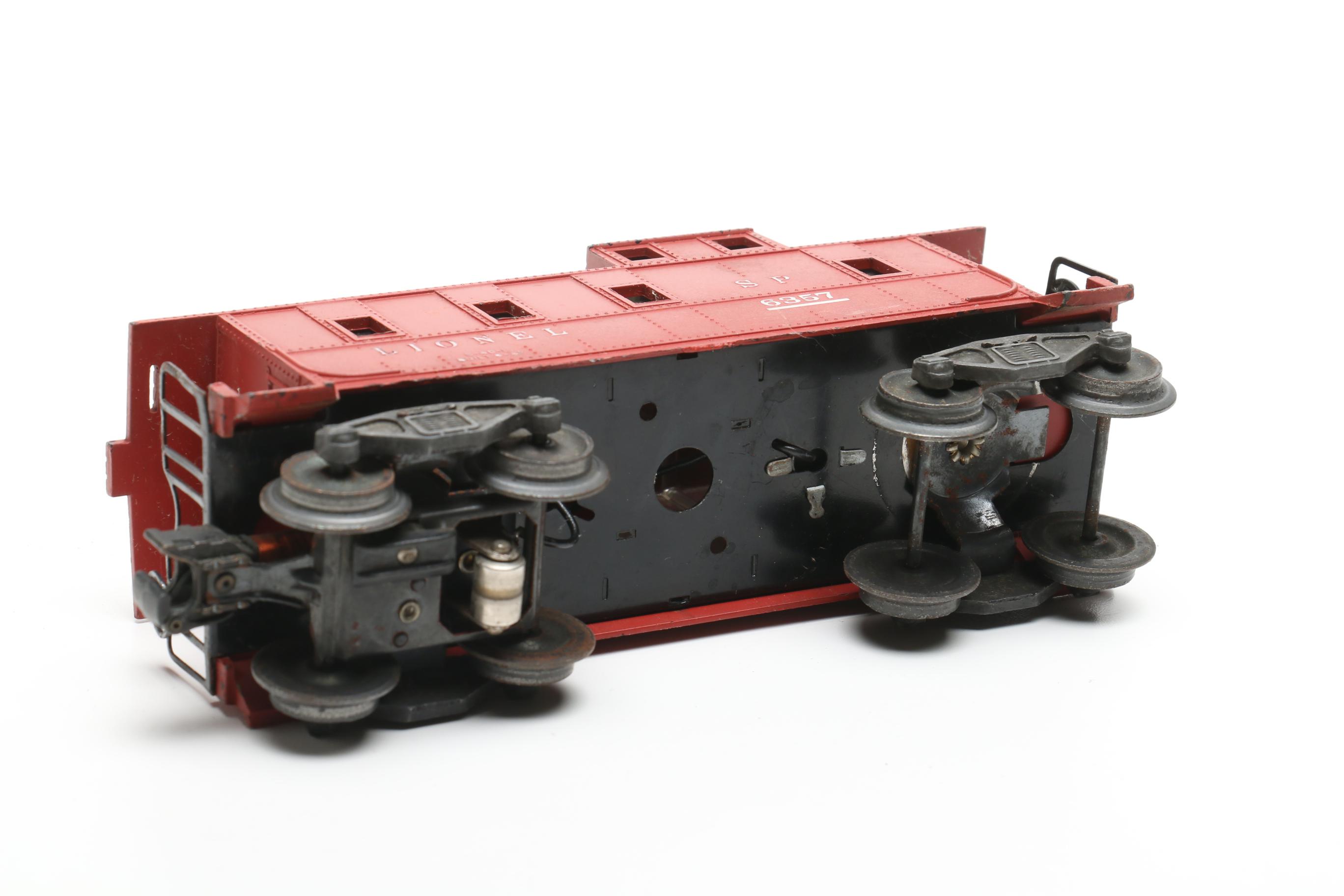 Model Trains Including Lionel Lines "Sunoco" Tank Car, Refrigerator Car and More