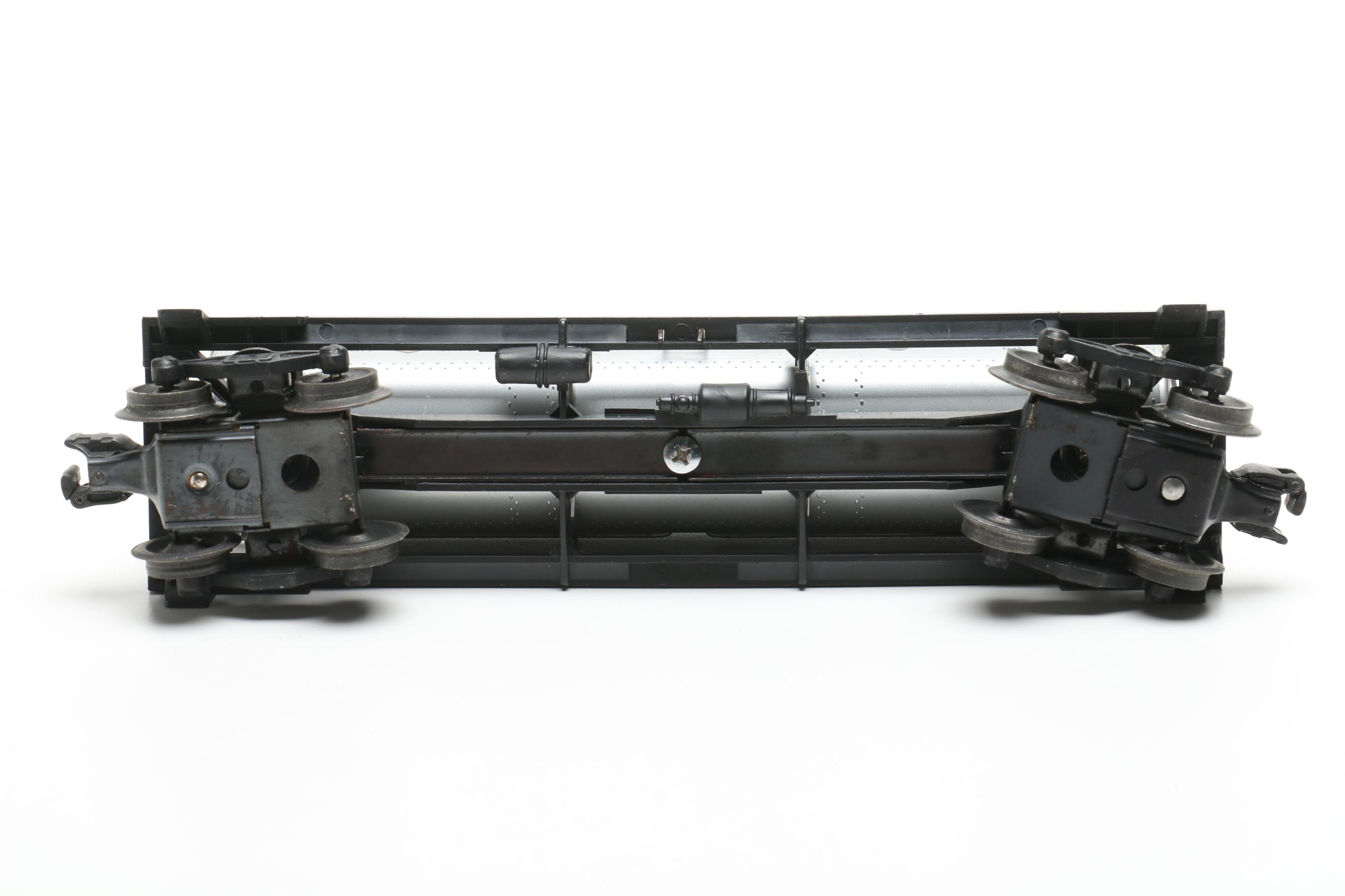 Model Trains Including Lionel Lines "Sunoco" Tank Car, Refrigerator Car and More