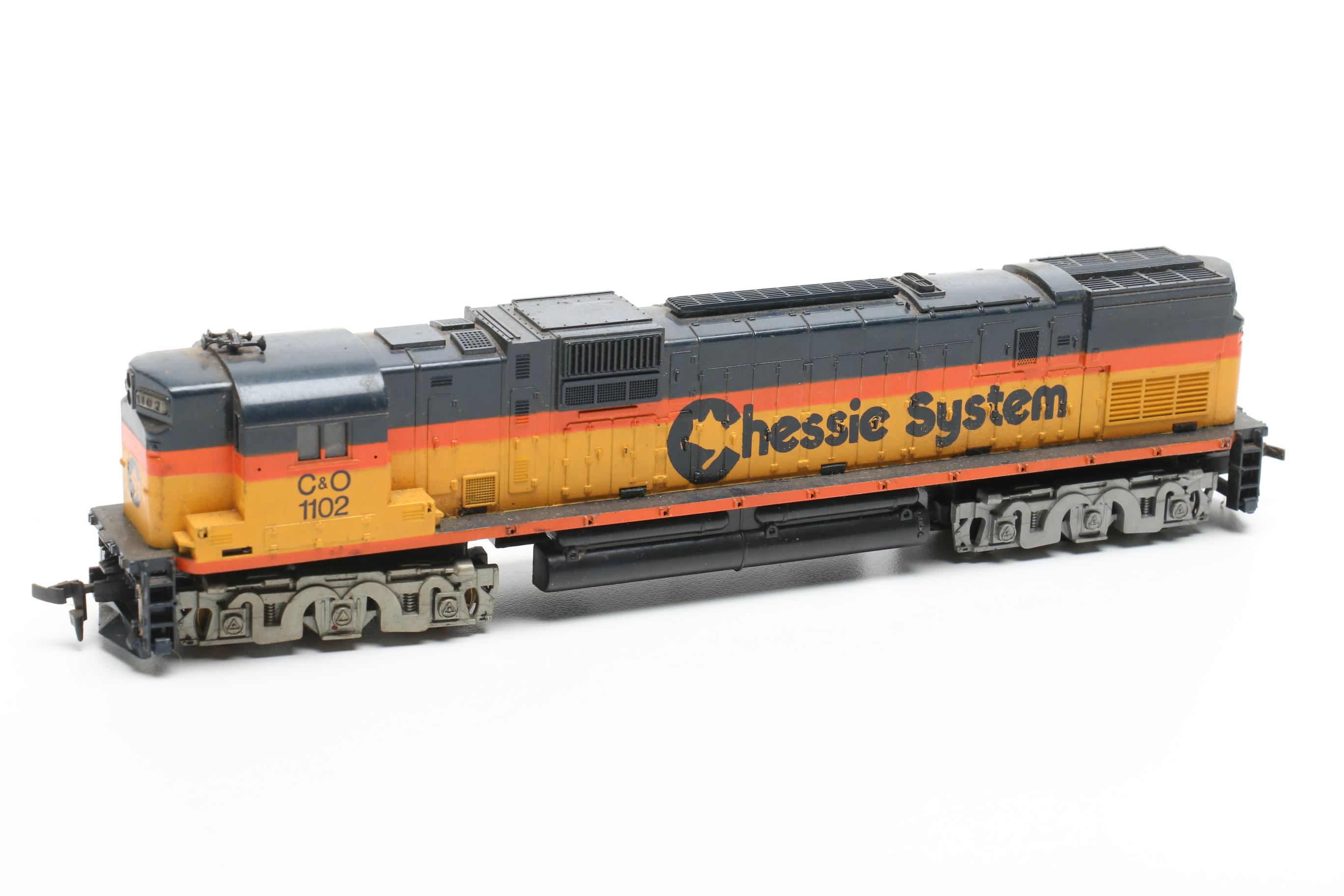 Tyco Brand HO Gauge Locomotives and Box Cars