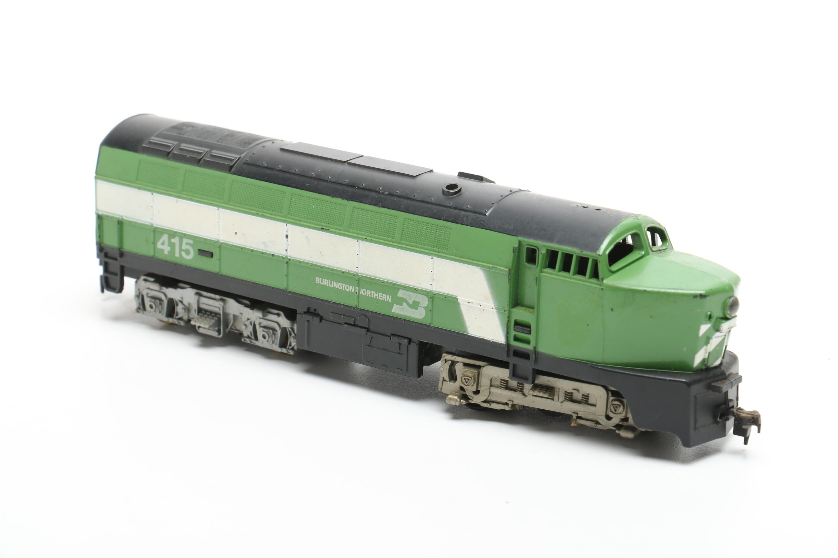 Tyco Brand HO Gauge Locomotives and Box Cars