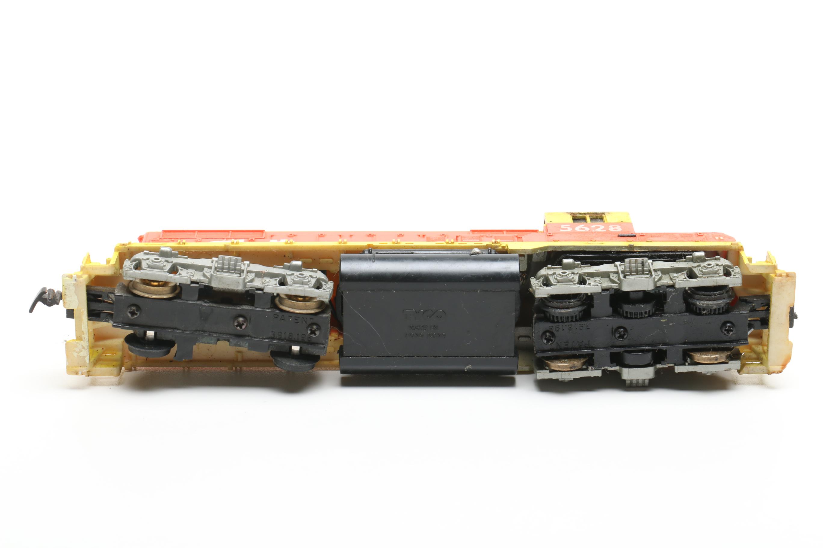 Tyco Brand HO Gauge Locomotives and Box Cars