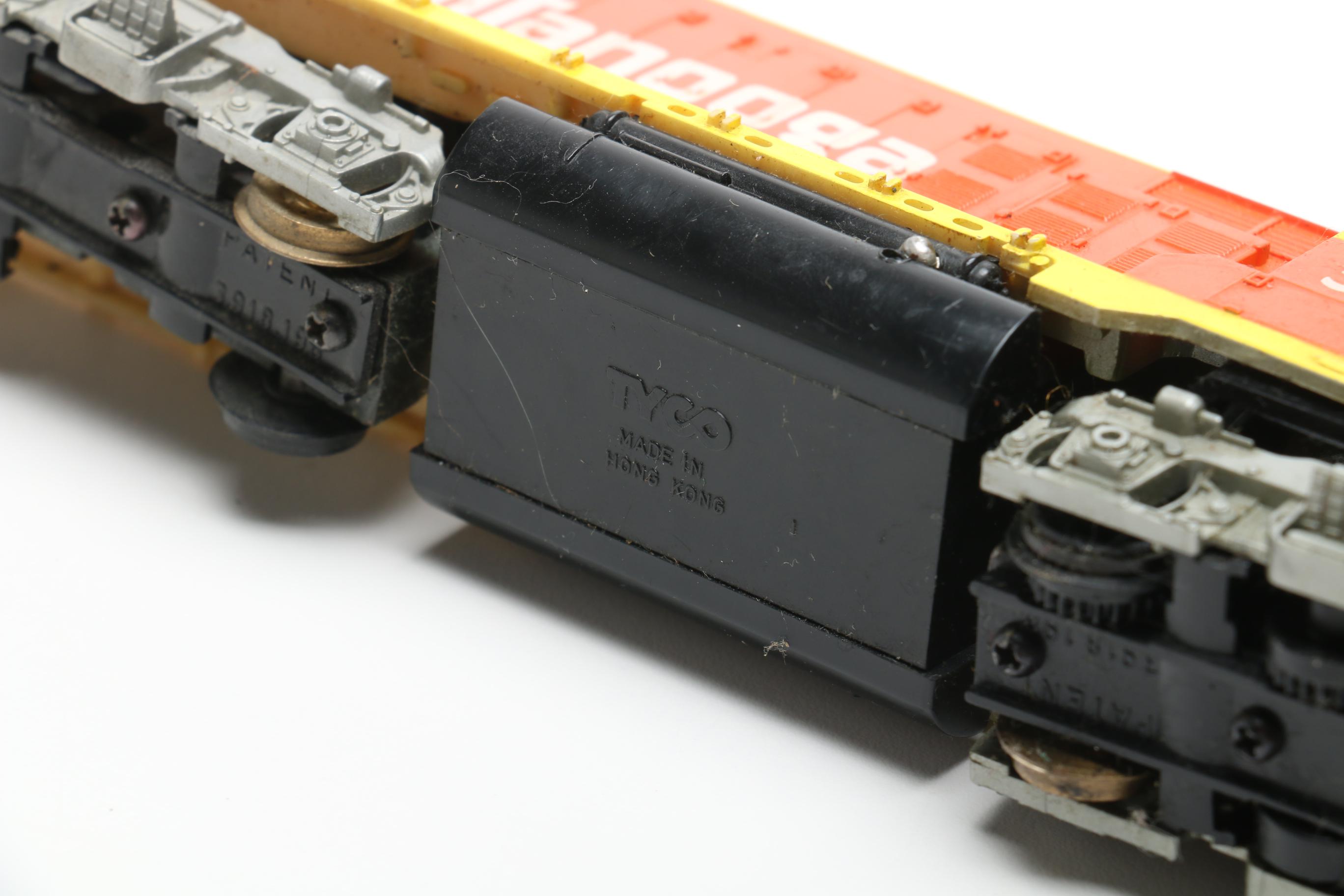 Tyco Brand HO Gauge Locomotives and Box Cars