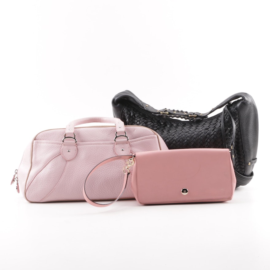 Women's Handbags Including Kate Spade Wristlet and Cole Haan Handbags