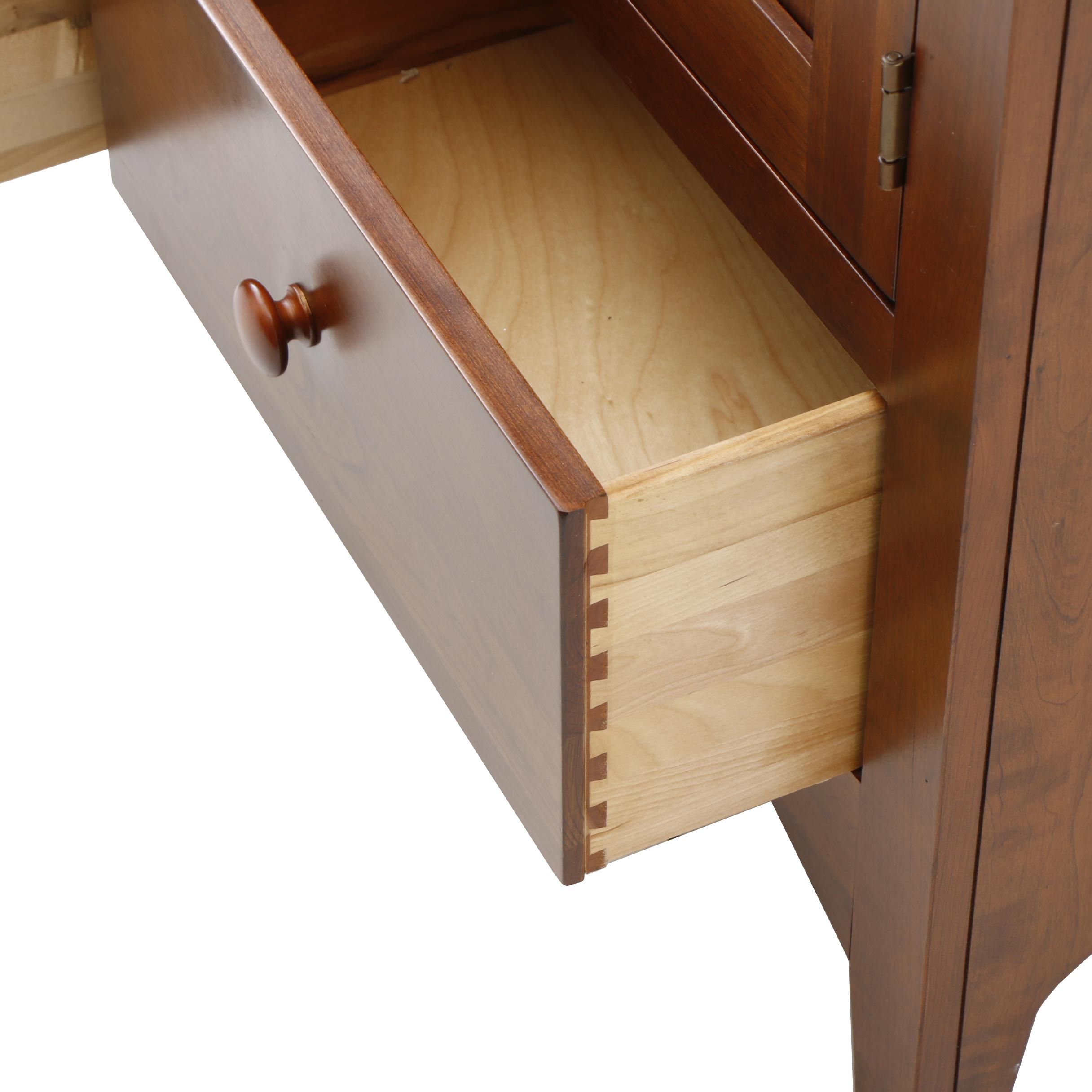 Shaker Style Cherry Wardrobe by Ethan Allen