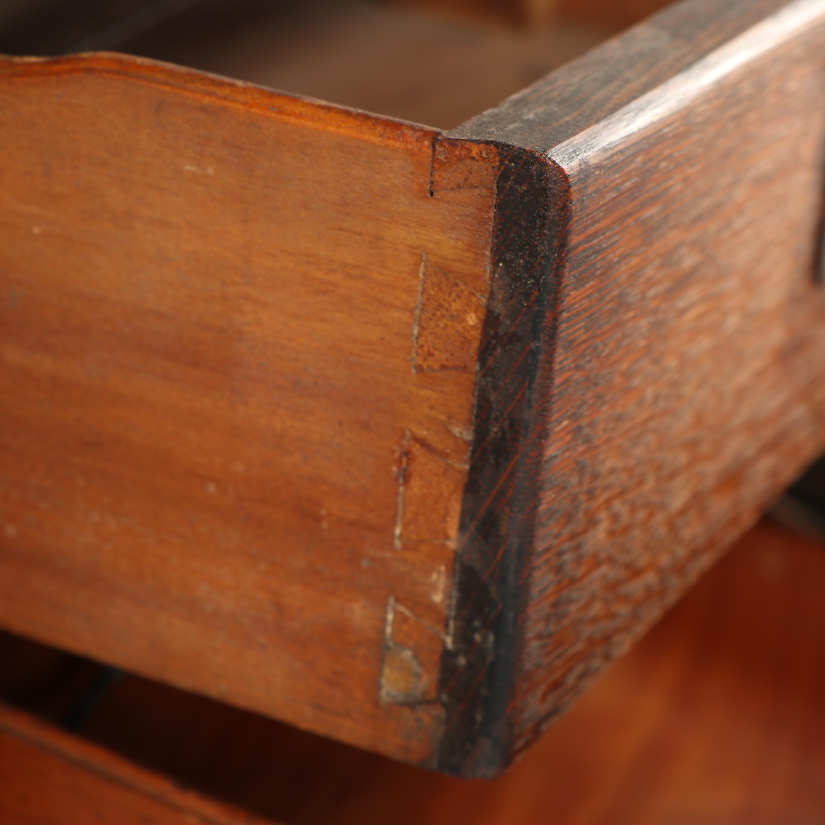 Vintage Oak Barrister Filing Cabinet