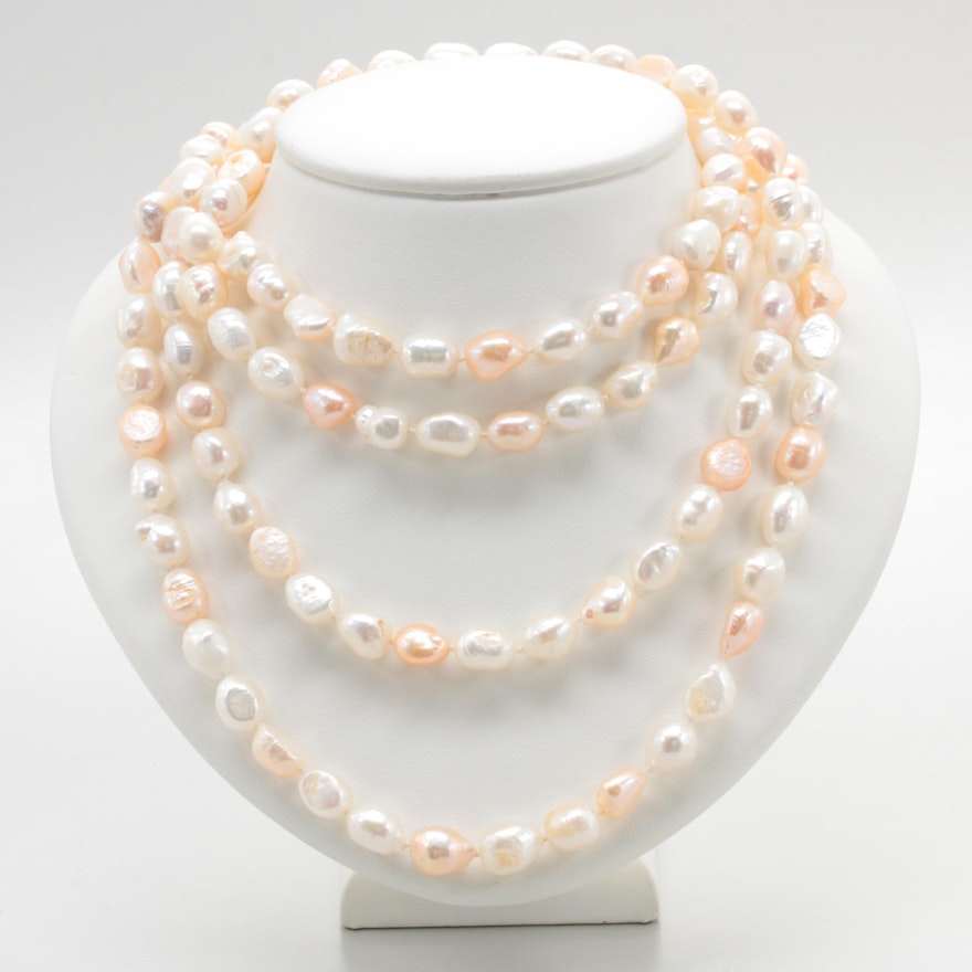 Cultured Pearl Beaded Necklace