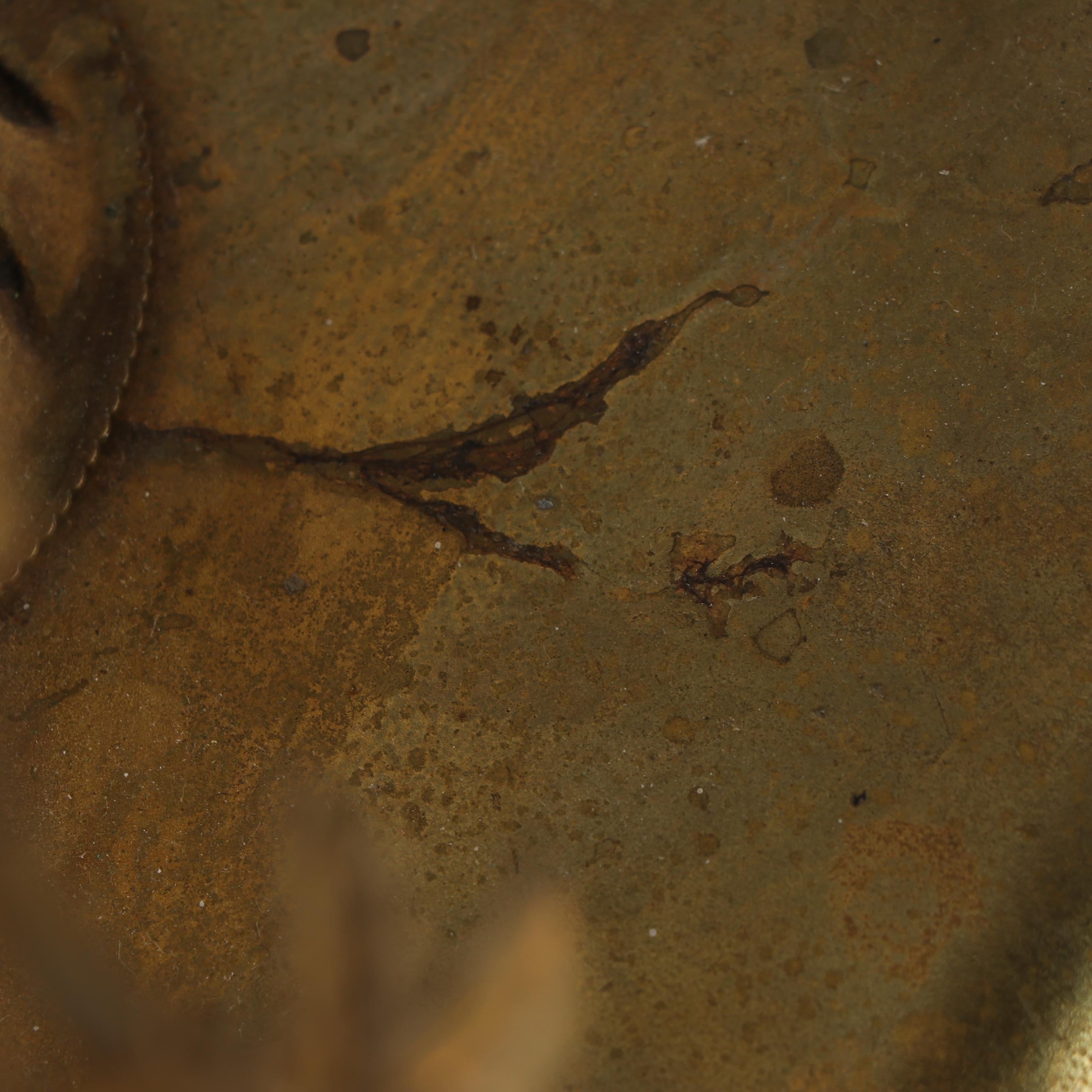 Antique French Ormolu Birdcage Chandelier with Porcelain Bird and Flowers