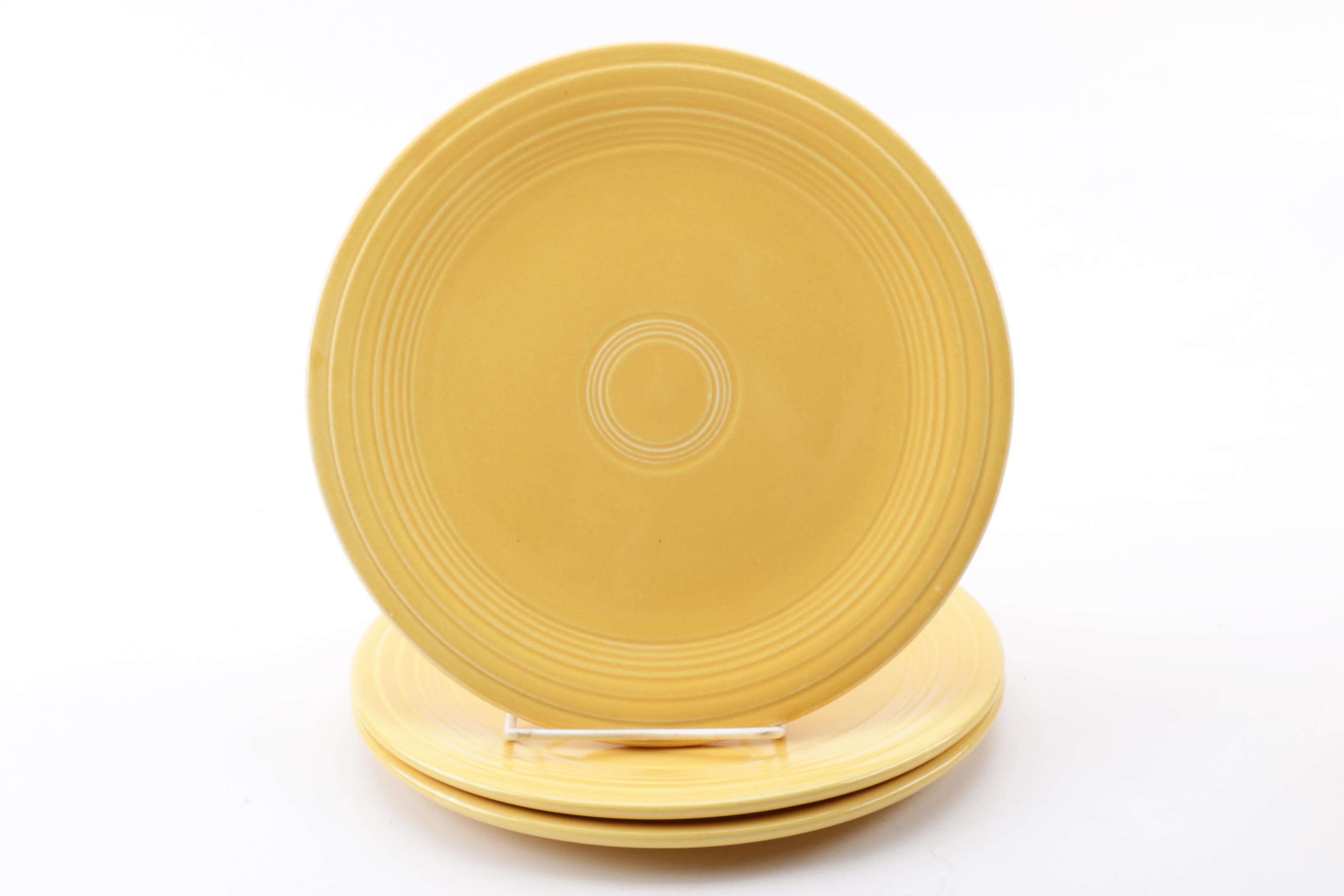 Vintage Homer Laughlin "Fiesta" Yellow Tableware