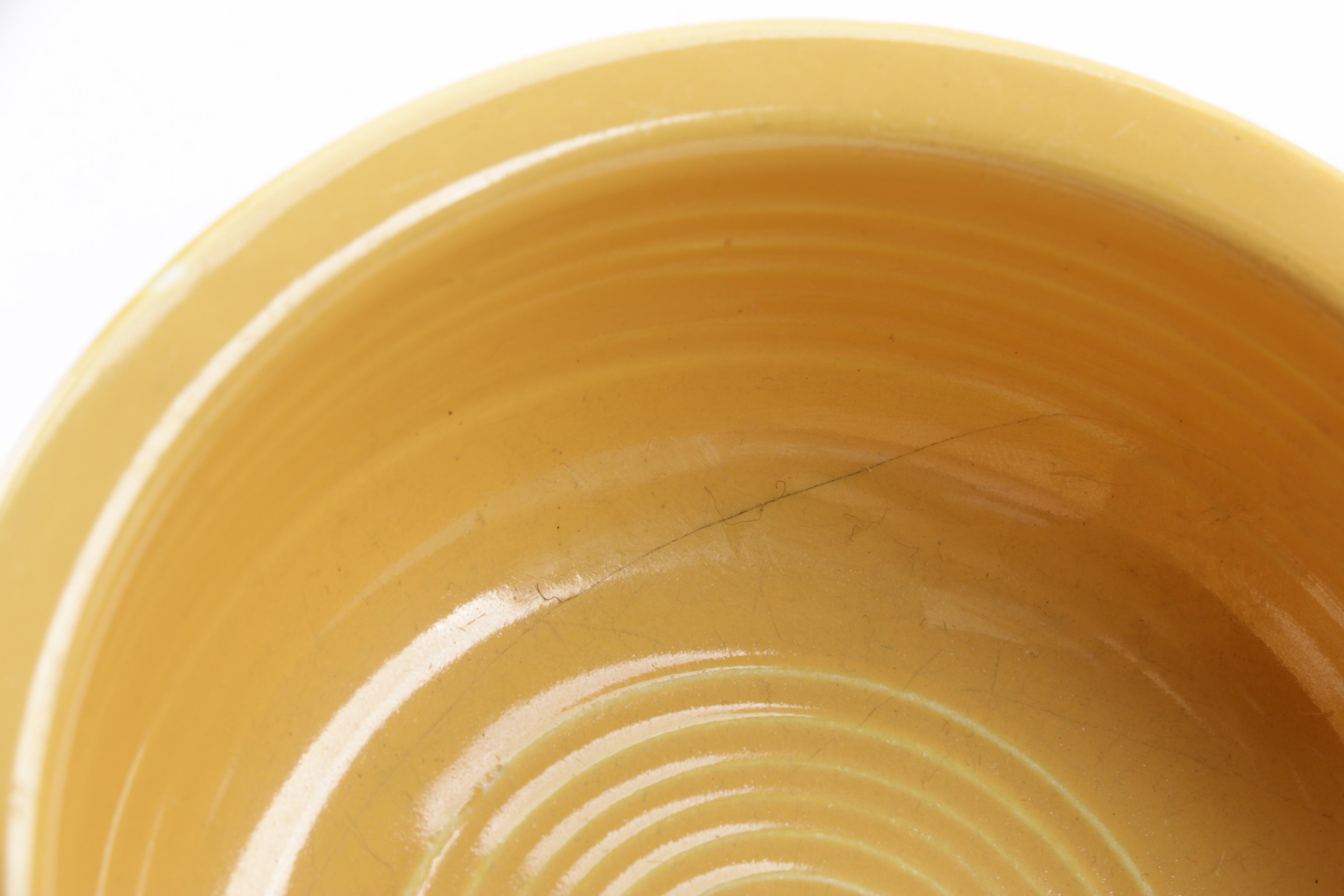 Vintage Homer Laughlin "Fiesta" Yellow Tableware