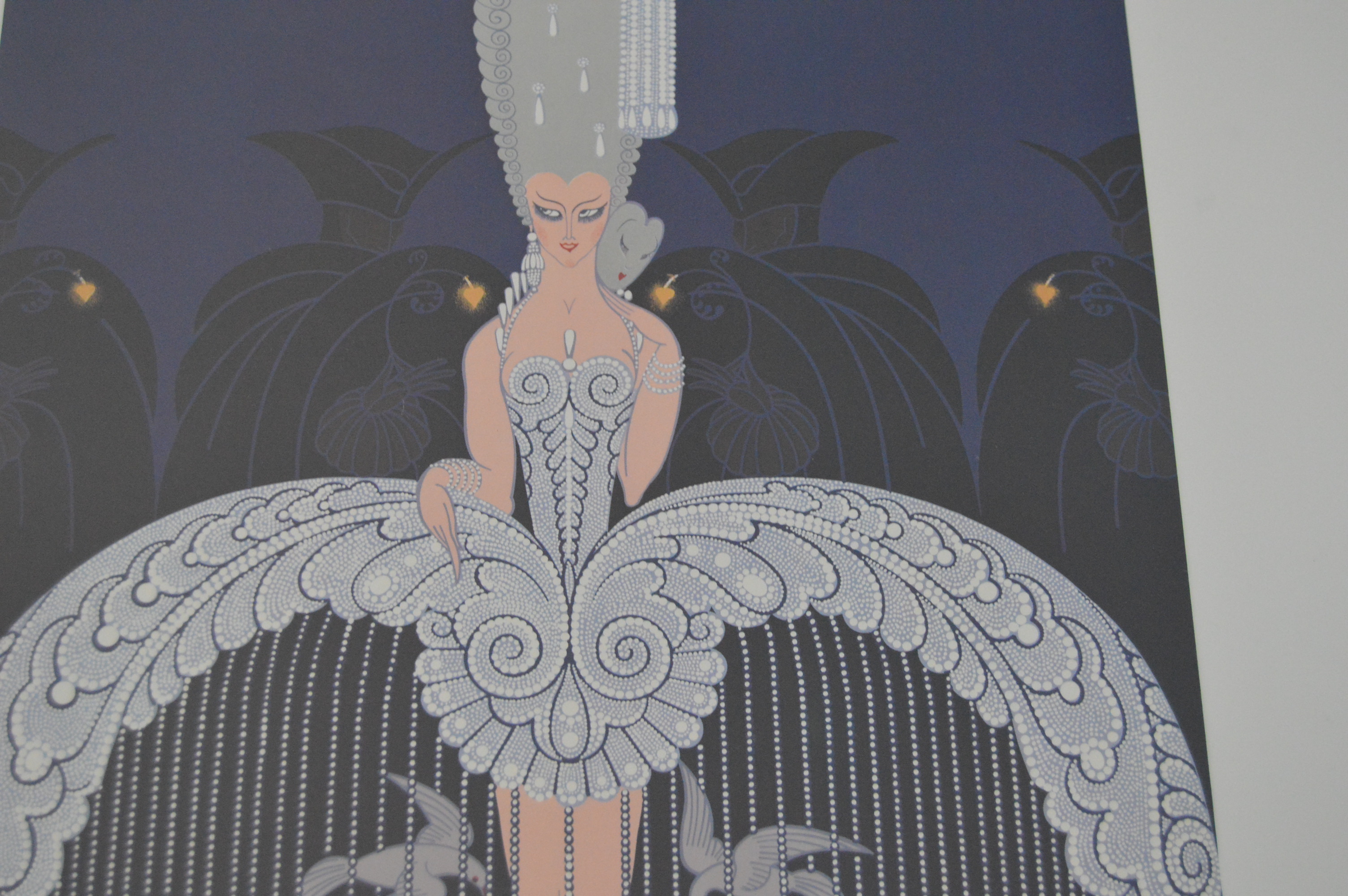 Framed Posters after Erte and Laurel Burch