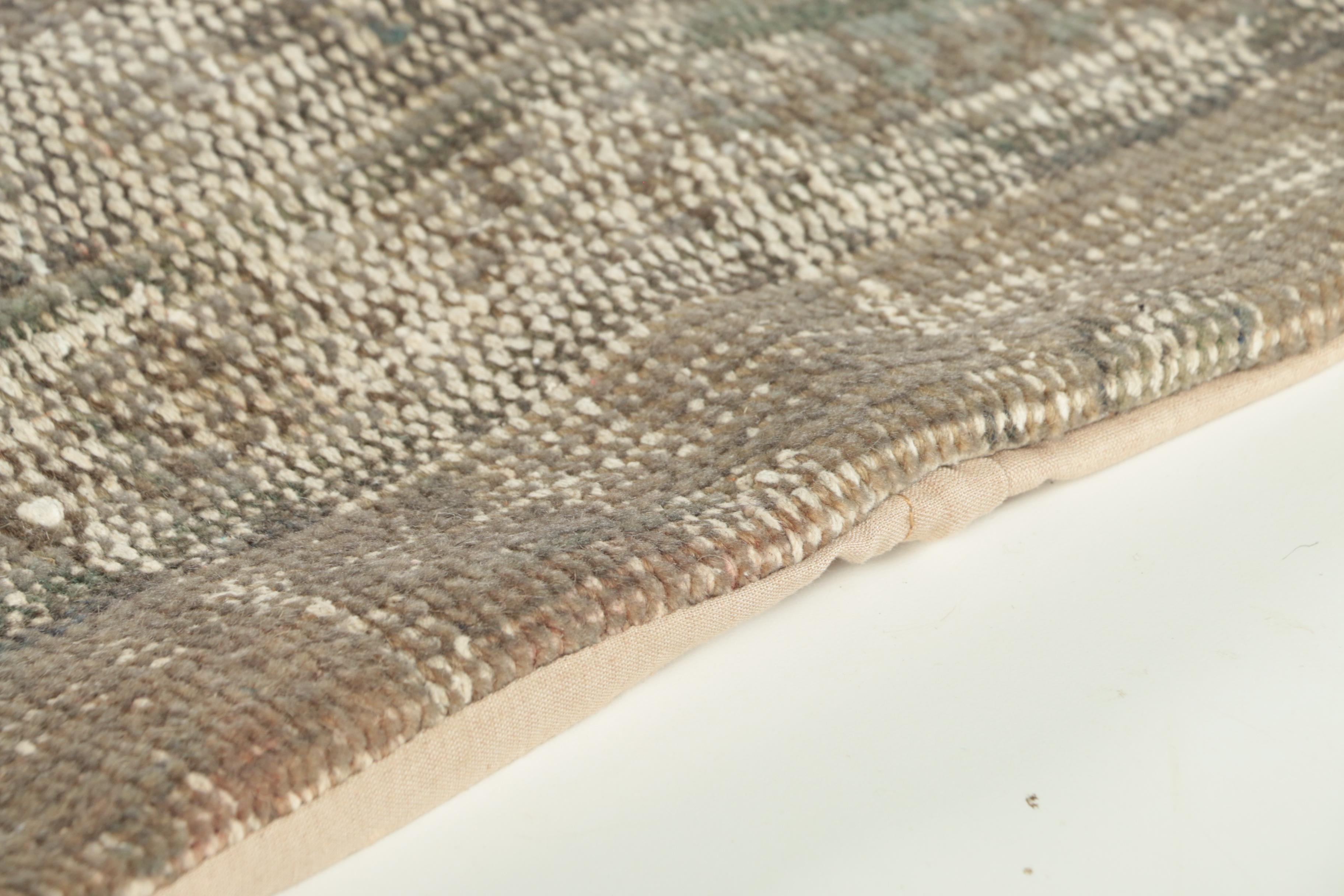 Turkish Overdyed Wool Rug Pillow Covers with Zipper Closure